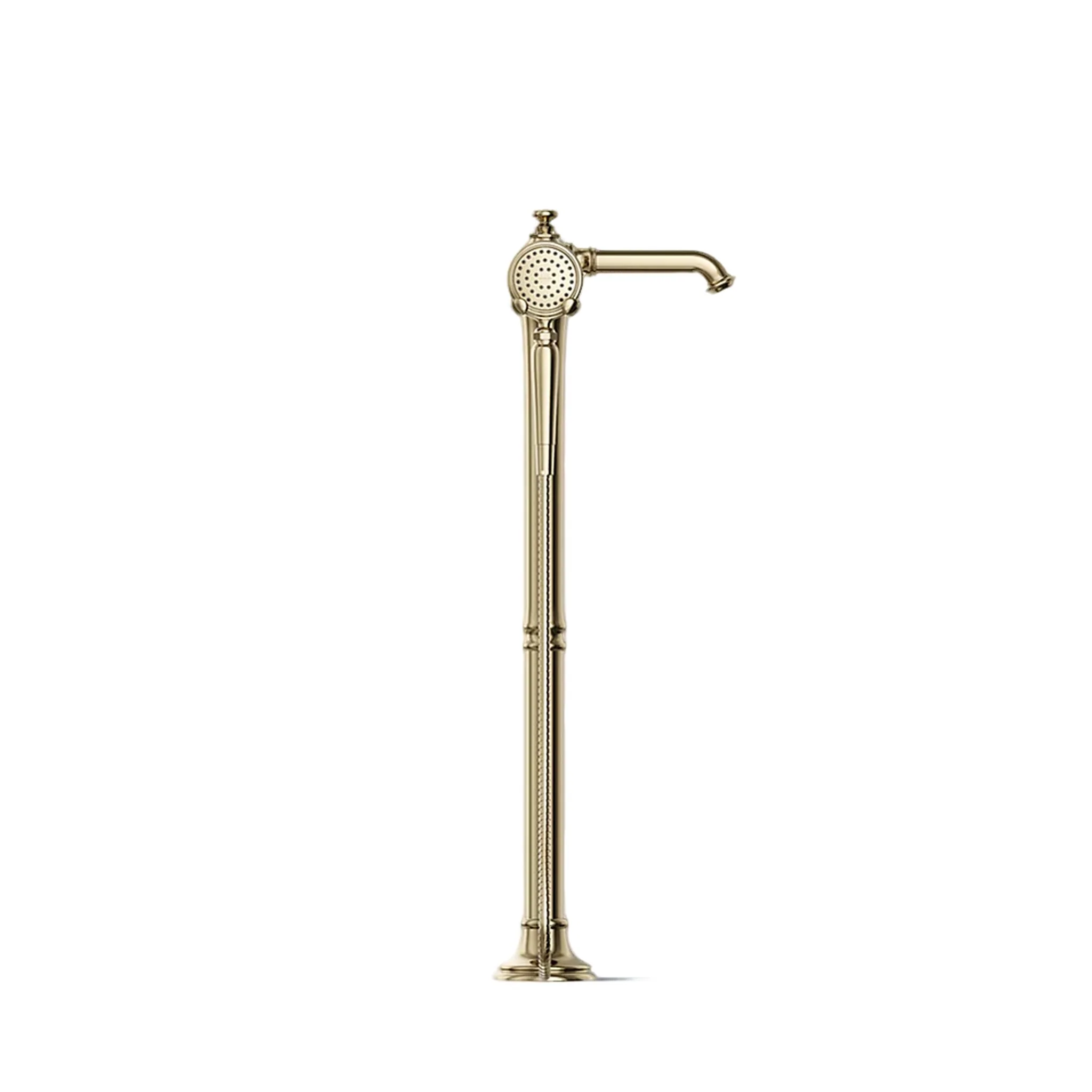 ARTIFACTS FLOOR MOUNT BATH FILLER TRIM WITH HANDSHOWER - Image 29