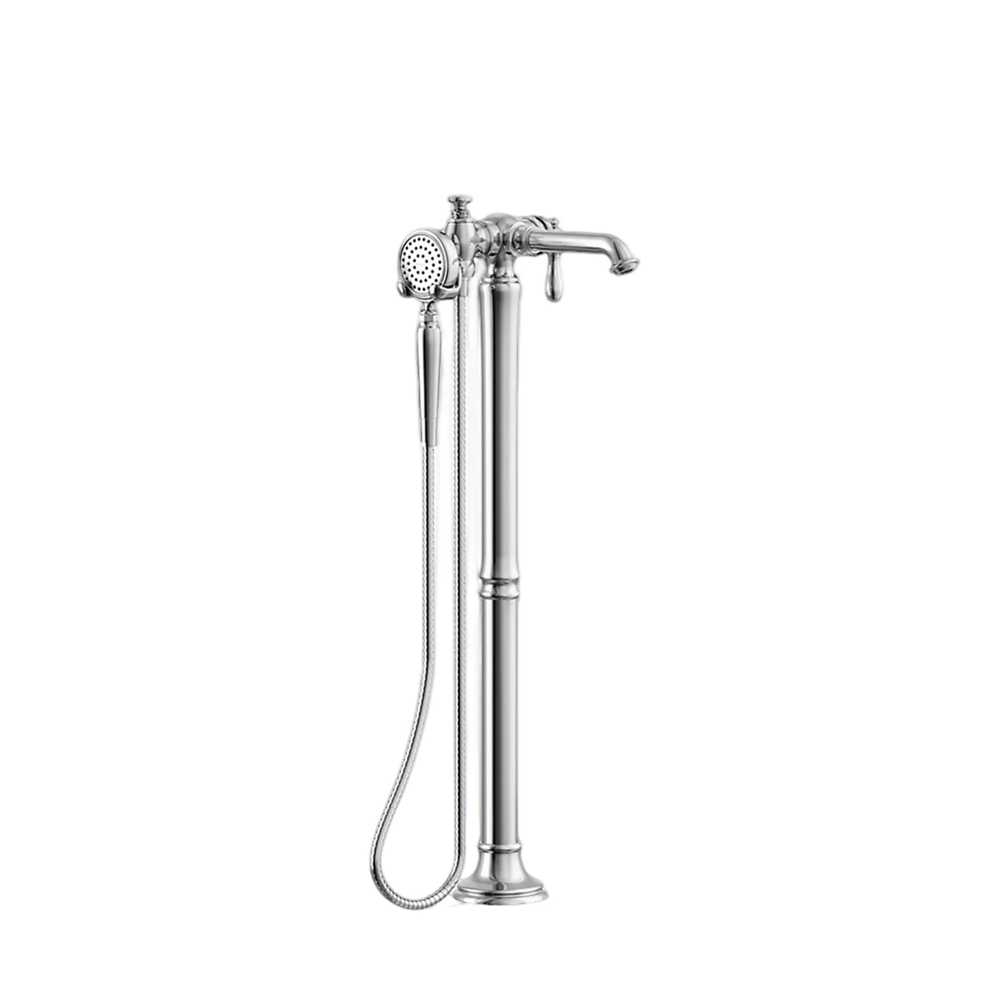 ARTIFACTS FLOOR MOUNT BATH FILLER TRIM WITH HANDSHOWER - Image 3