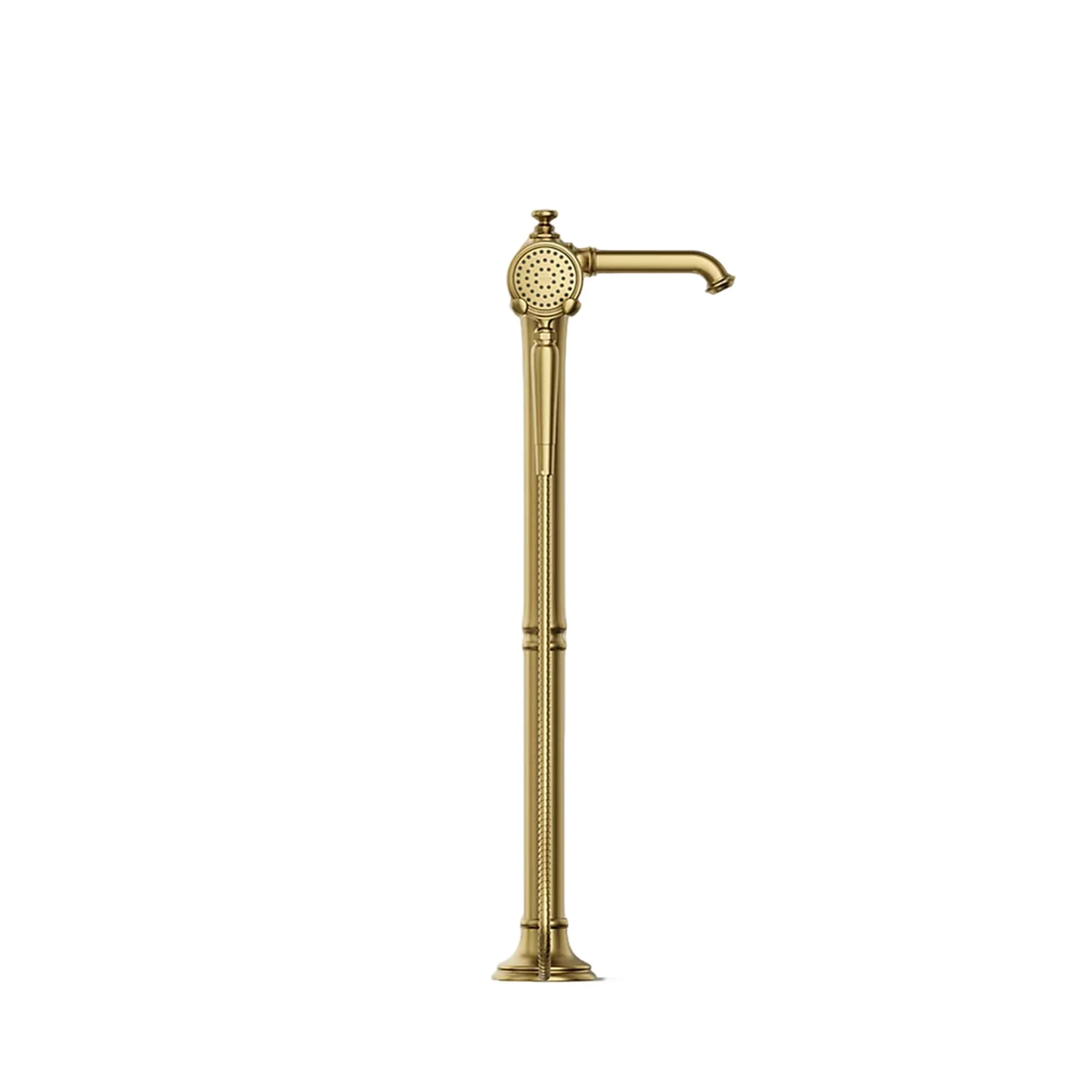 ARTIFACTS FLOOR MOUNT BATH FILLER TRIM WITH HANDSHOWER - Image 30