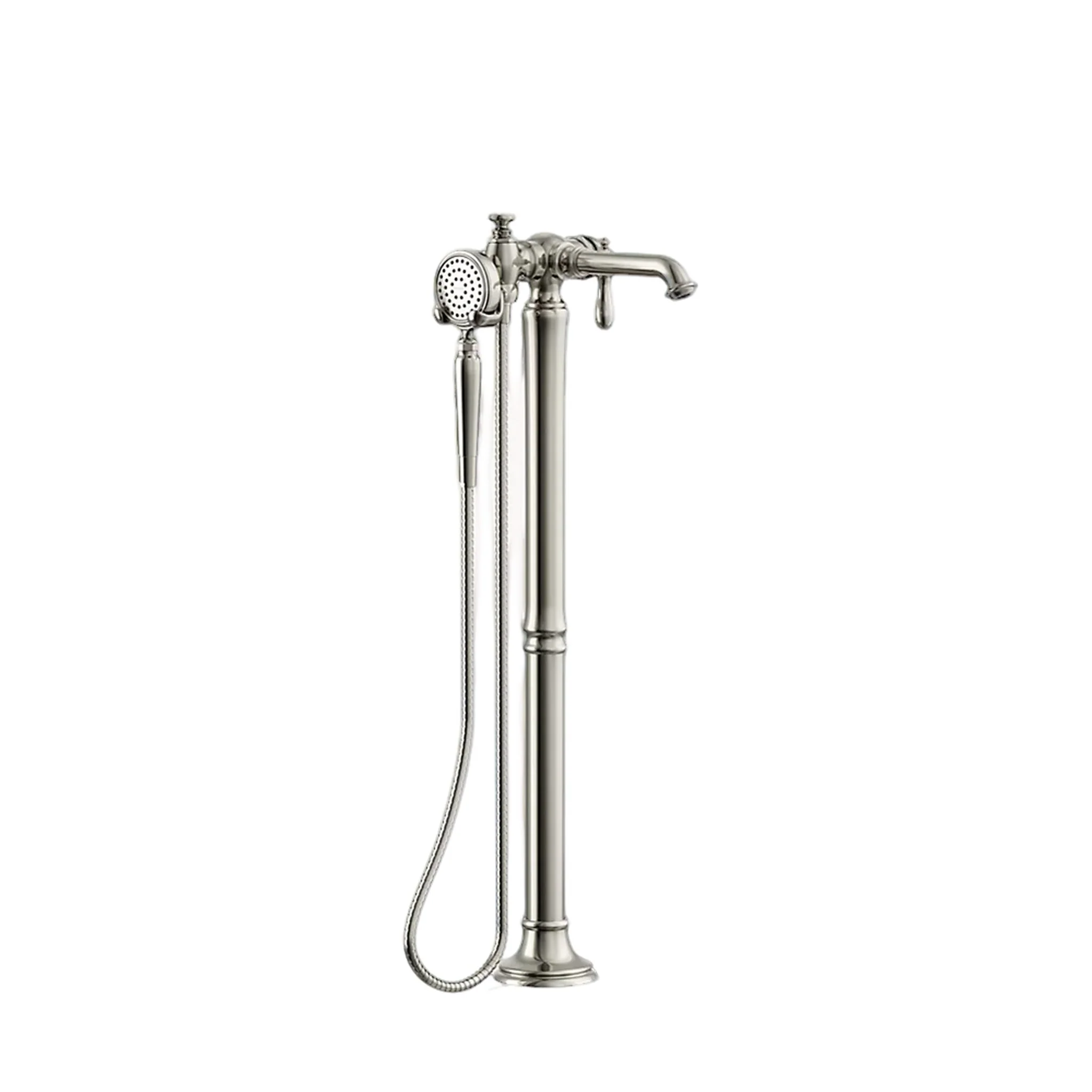 ARTIFACTS FLOOR MOUNT BATH FILLER TRIM WITH HANDSHOWER - Image 4