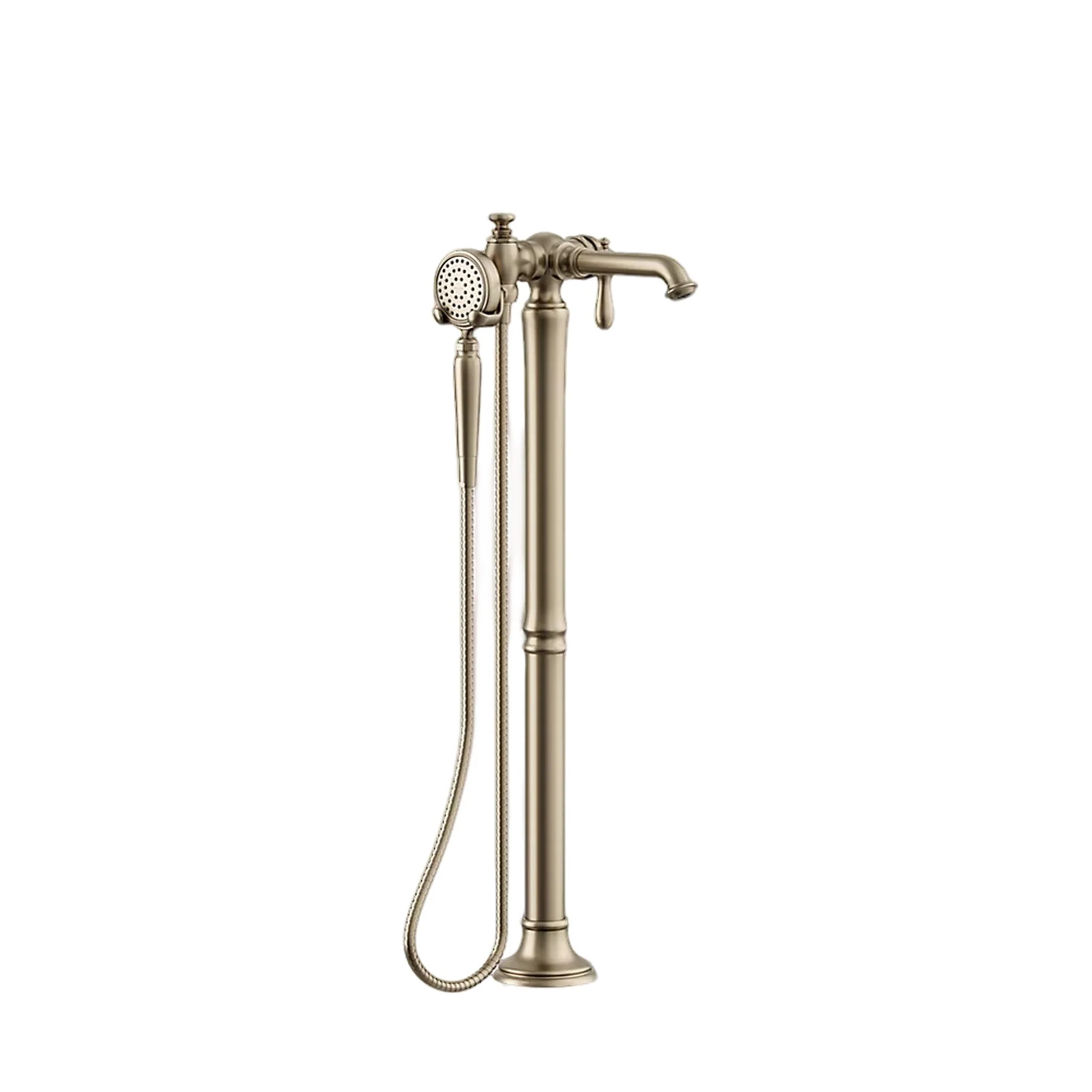 ARTIFACTS FLOOR MOUNT BATH FILLER TRIM WITH HANDSHOWER - Image 9