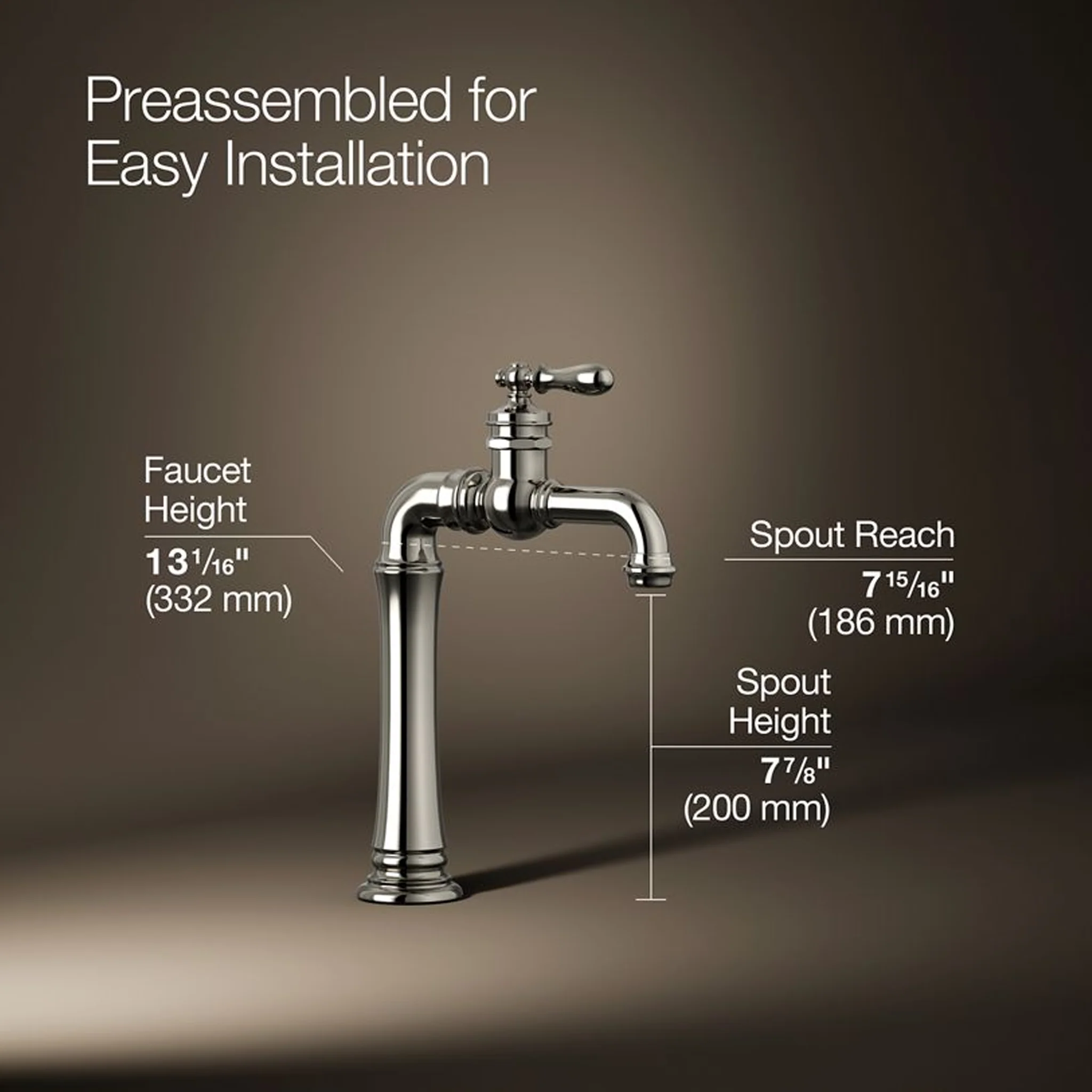 ARTIFACTS® GENTLEMANS® BAR SINK FAUCET - Image 5