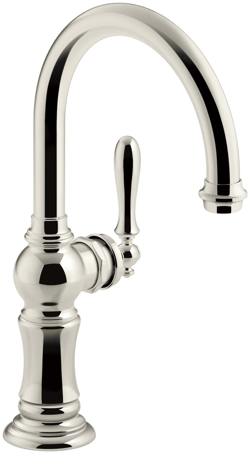 ARTIFACTS® SINGLE-HANDLE BAR SINK FAUCET WITH 13-1/16-INCH SWING SPOUT, ARC SPOUT DESIGN - Image 3