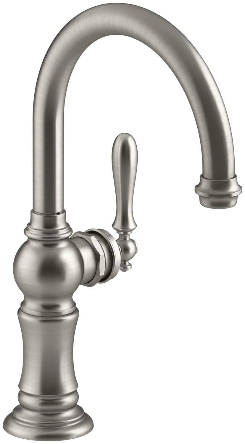 ARTIFACTS® SINGLE-HANDLE BAR SINK FAUCET WITH 13-1/16-INCH SWING SPOUT, ARC SPOUT DESIGN - Image 4