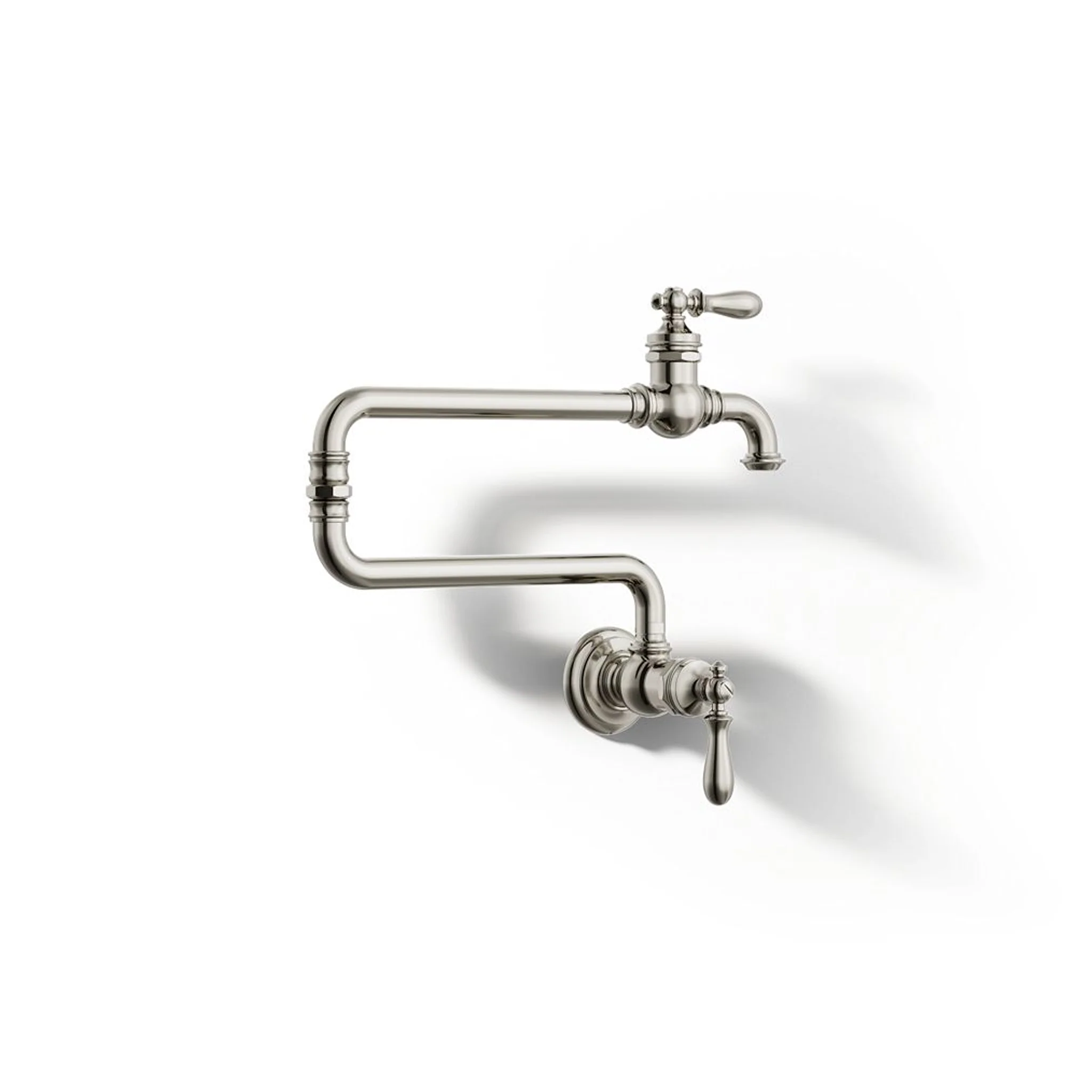 ARTIFACTS® SINGLE-HOLE WALL-MOUNT POT FILLER KITCHEN SINK FAUCET WITH 22-INCH EXTENDED SPOUT - Image 3