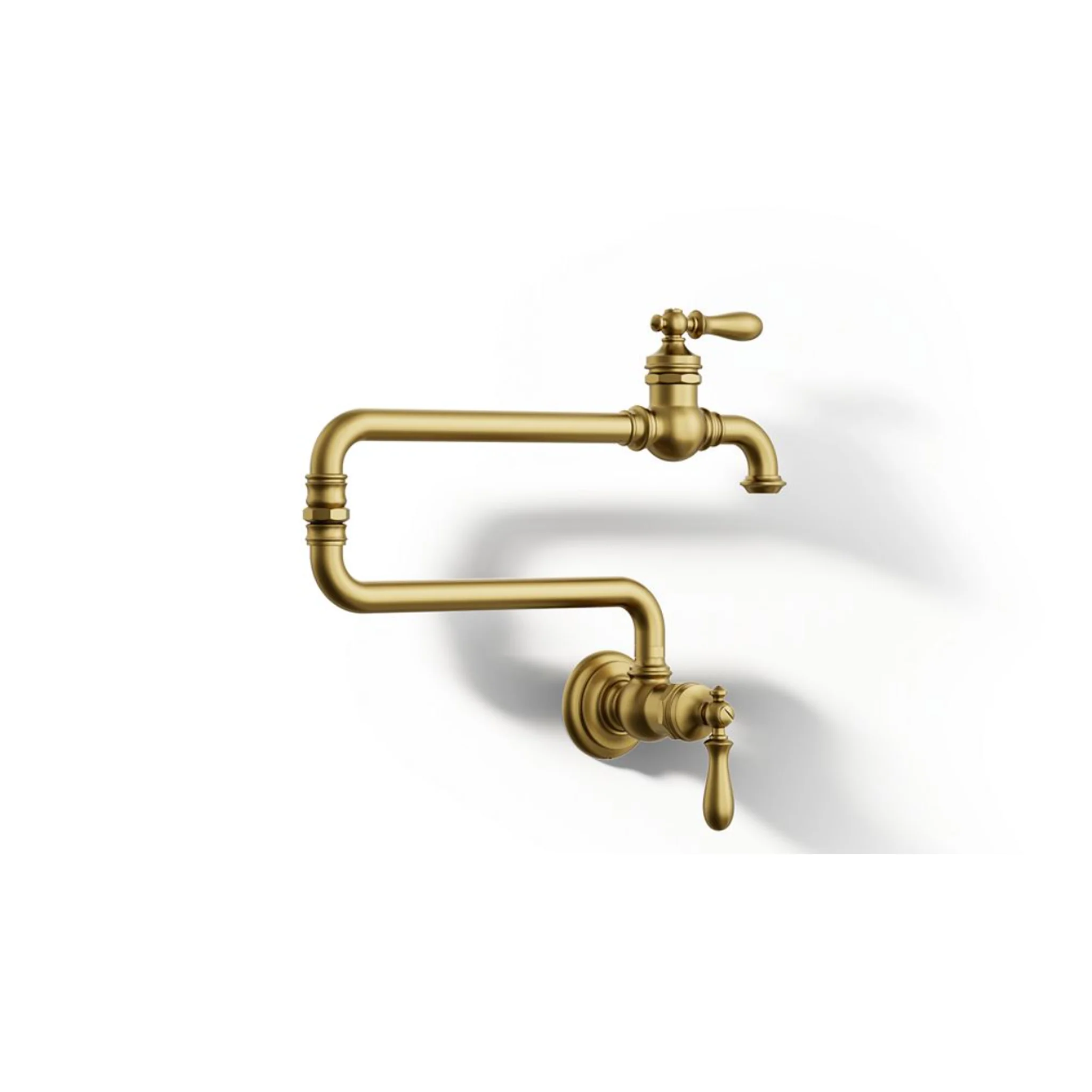 ARTIFACTS® SINGLE-HOLE WALL-MOUNT POT FILLER KITCHEN SINK FAUCET WITH 22-INCH EXTENDED SPOUT - Image 5