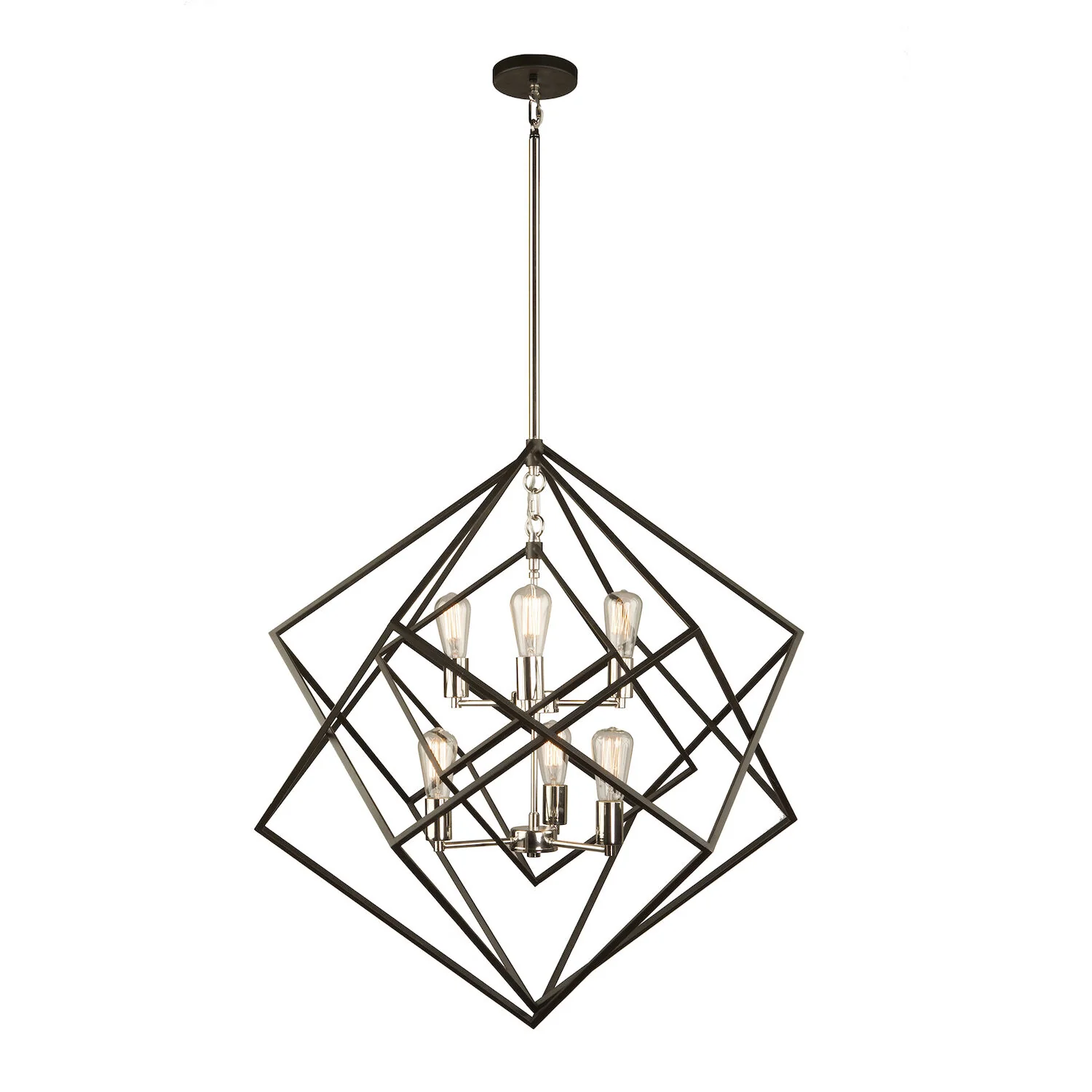 ARTISTRY 32-INCH SIX LIGHT CHANDELIER - Image 2