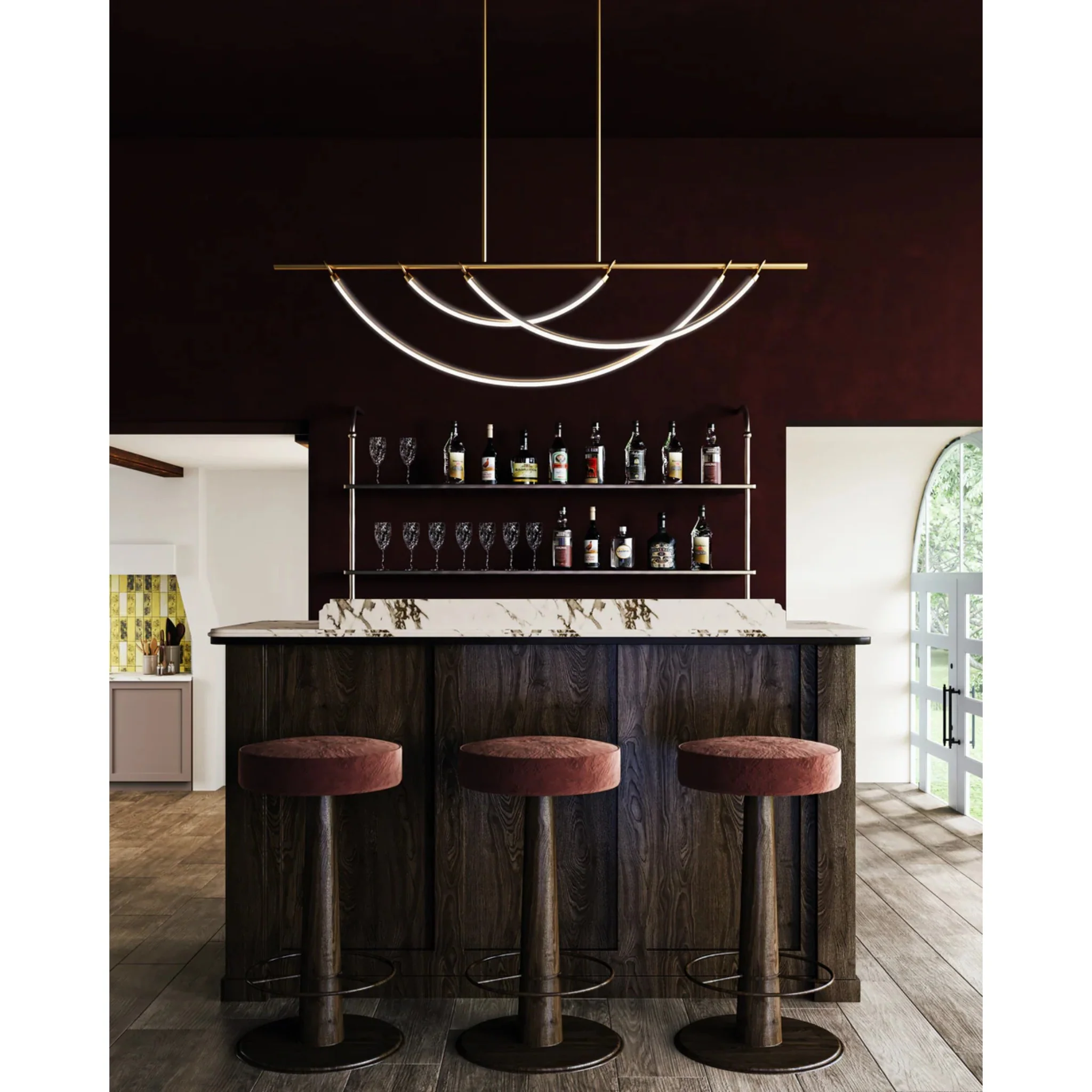 ARYAS LED LINEAR PENDANT (MULTIPLE SIZES) - Image 9