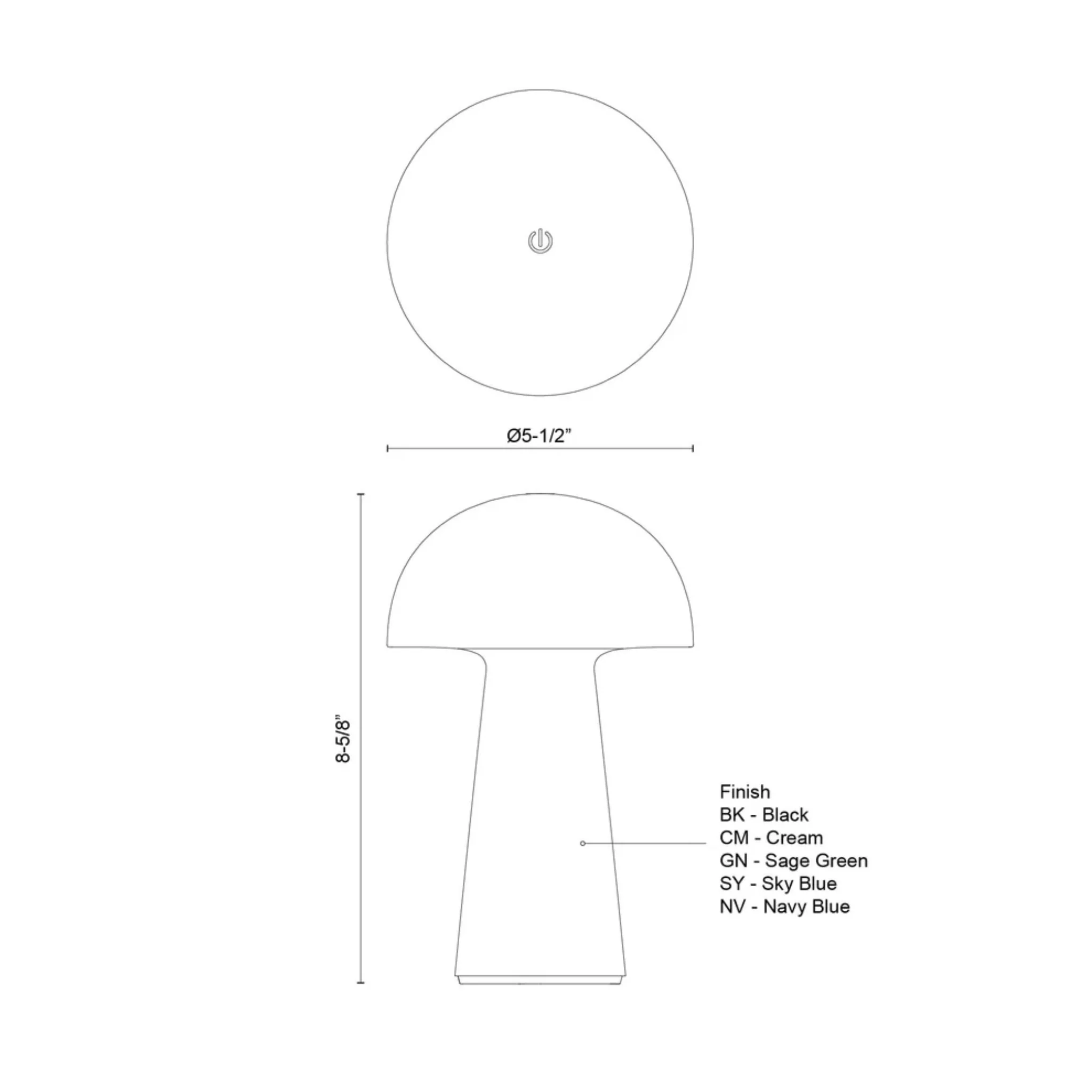 ASHER 8-IN TABLE LAMP - Image 12