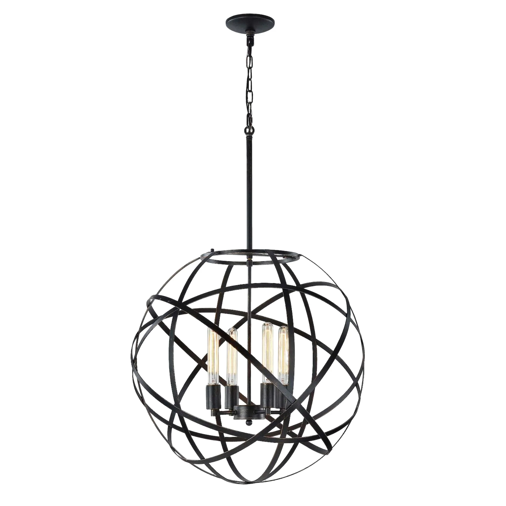 ATOM 4 LIGHT CHANDELIER
