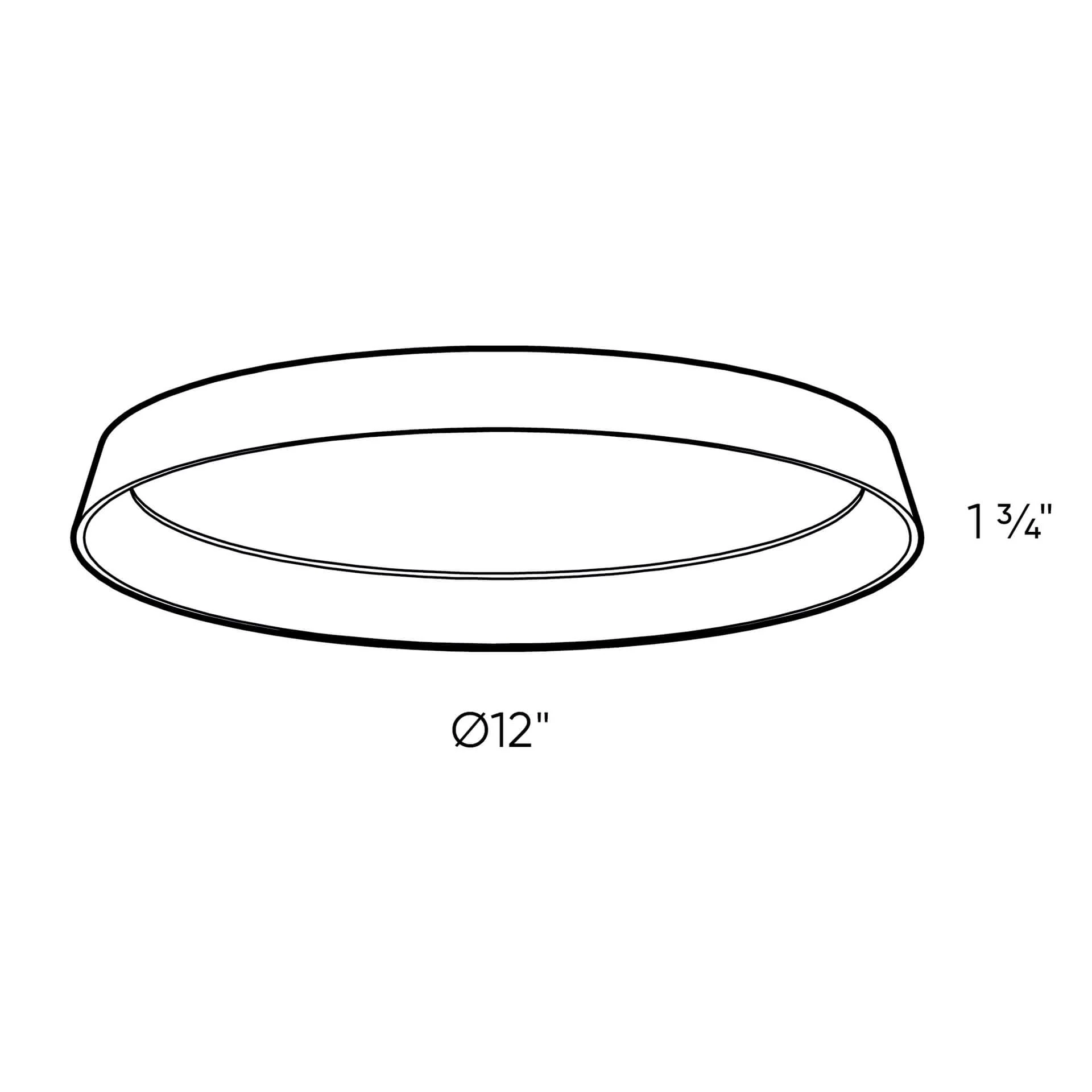 AURORA 12" DUAL-LIGHT FLUSH MOUNT - Image 3