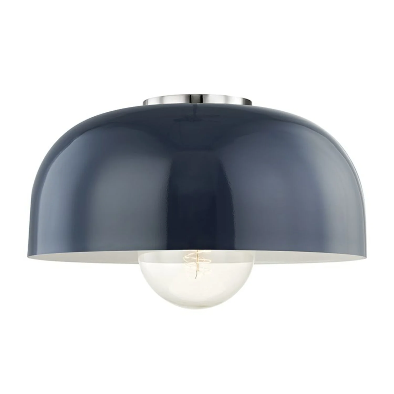 AVERY 1-LIGHT LARGE SEMI FLUSH LIGHT, H199501L - Image 3