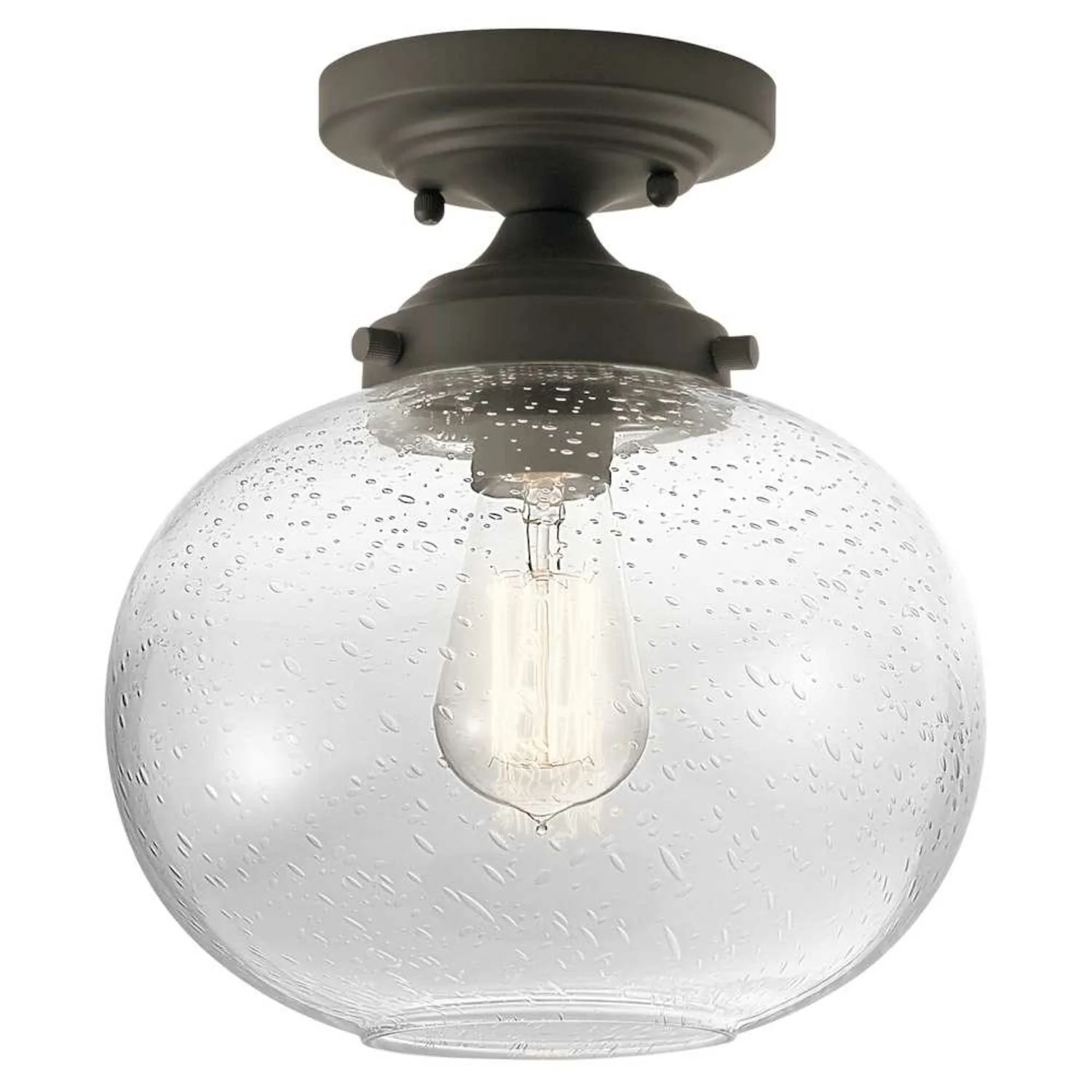 AVERY 1-LIGHT SEMI-FLUSH MOUNT CEILING LIGHT - Image 2