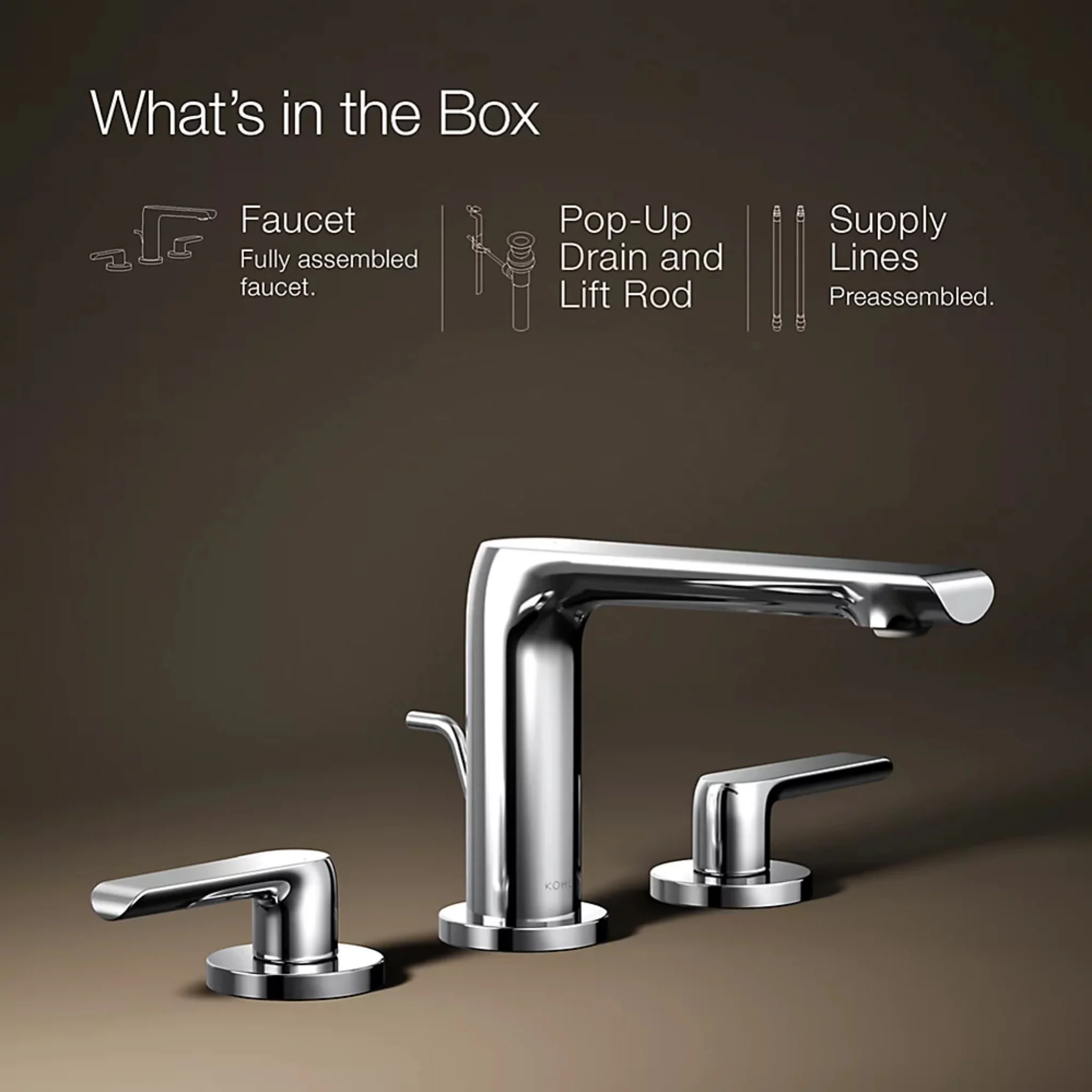 AVID WIDESPREAD BATHROOM SINK FAUCET - Image 14