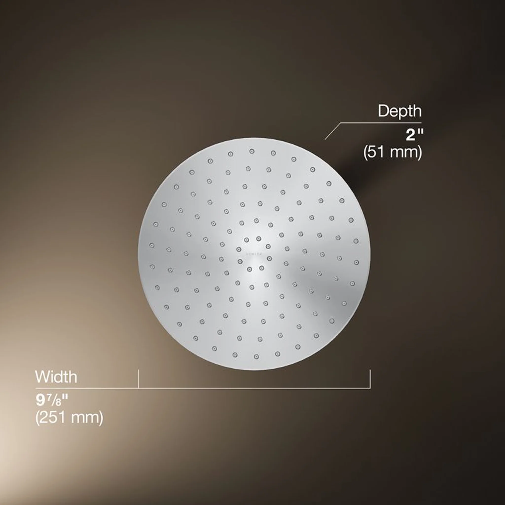 AWAKEN®  10-IN SINGLE FUNCTION RAINHEAD - Image 5