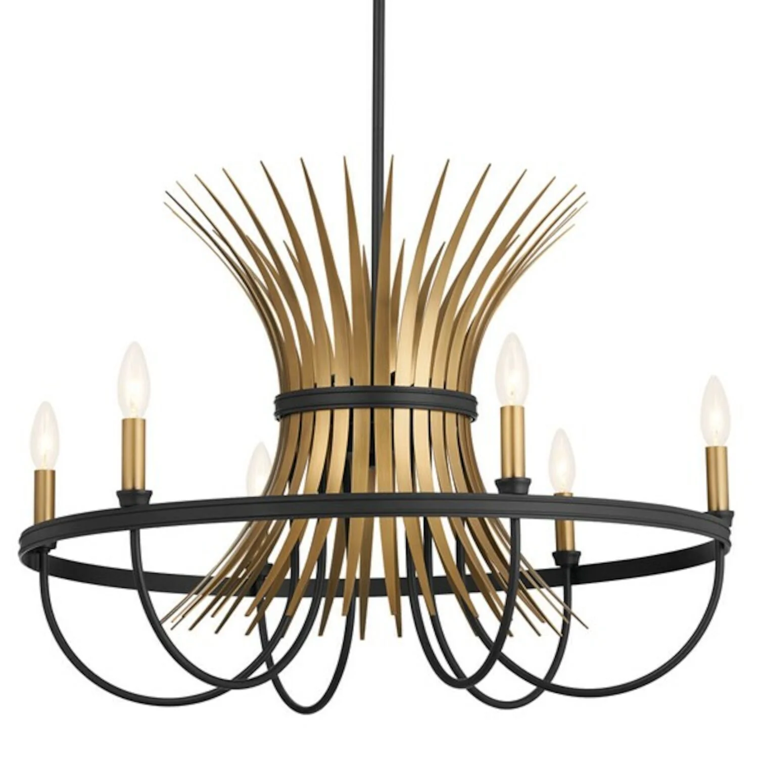 BAILE 6 LIGHT CHANDELIER