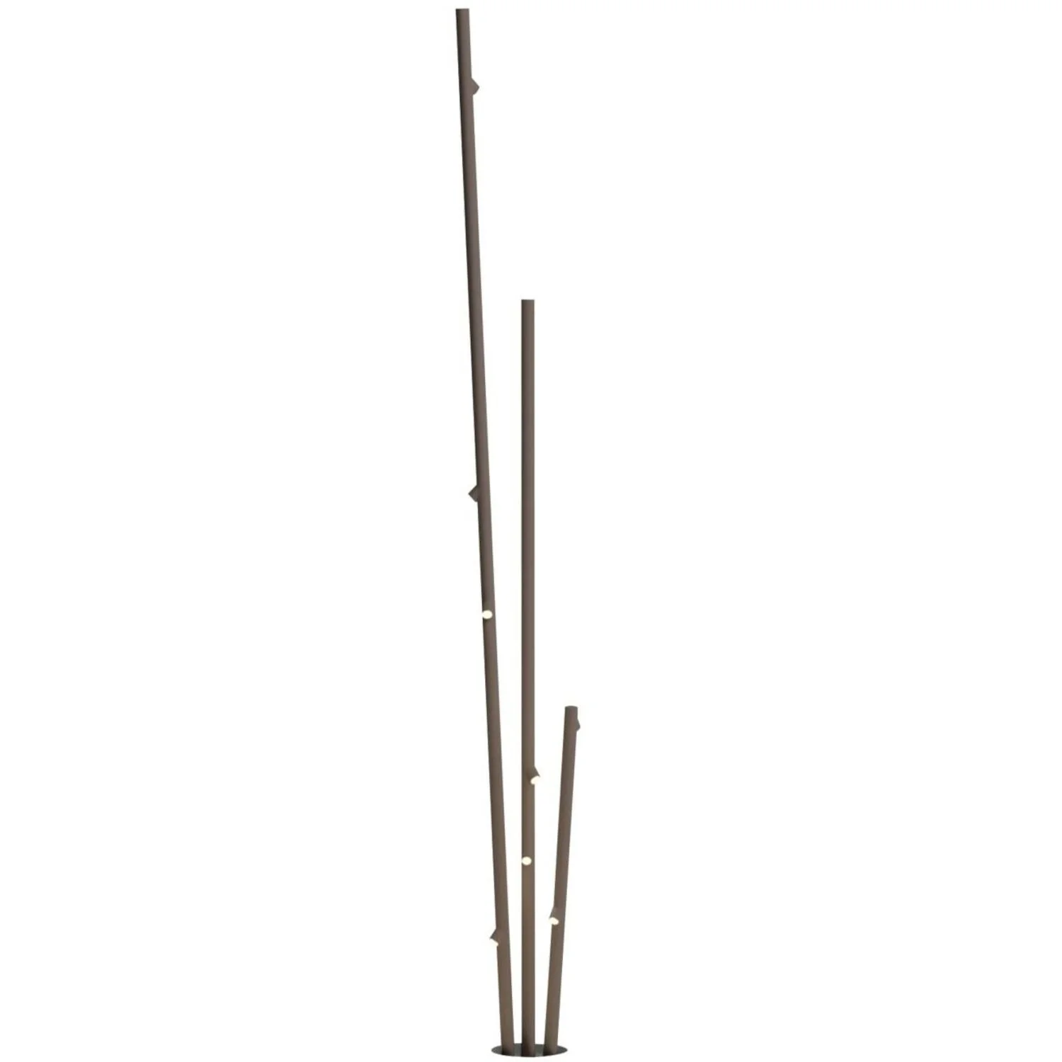 BAMBOO 3-ARM 2700K LED OUTDOOR FLOOR LAMP, 4812 - Image 2