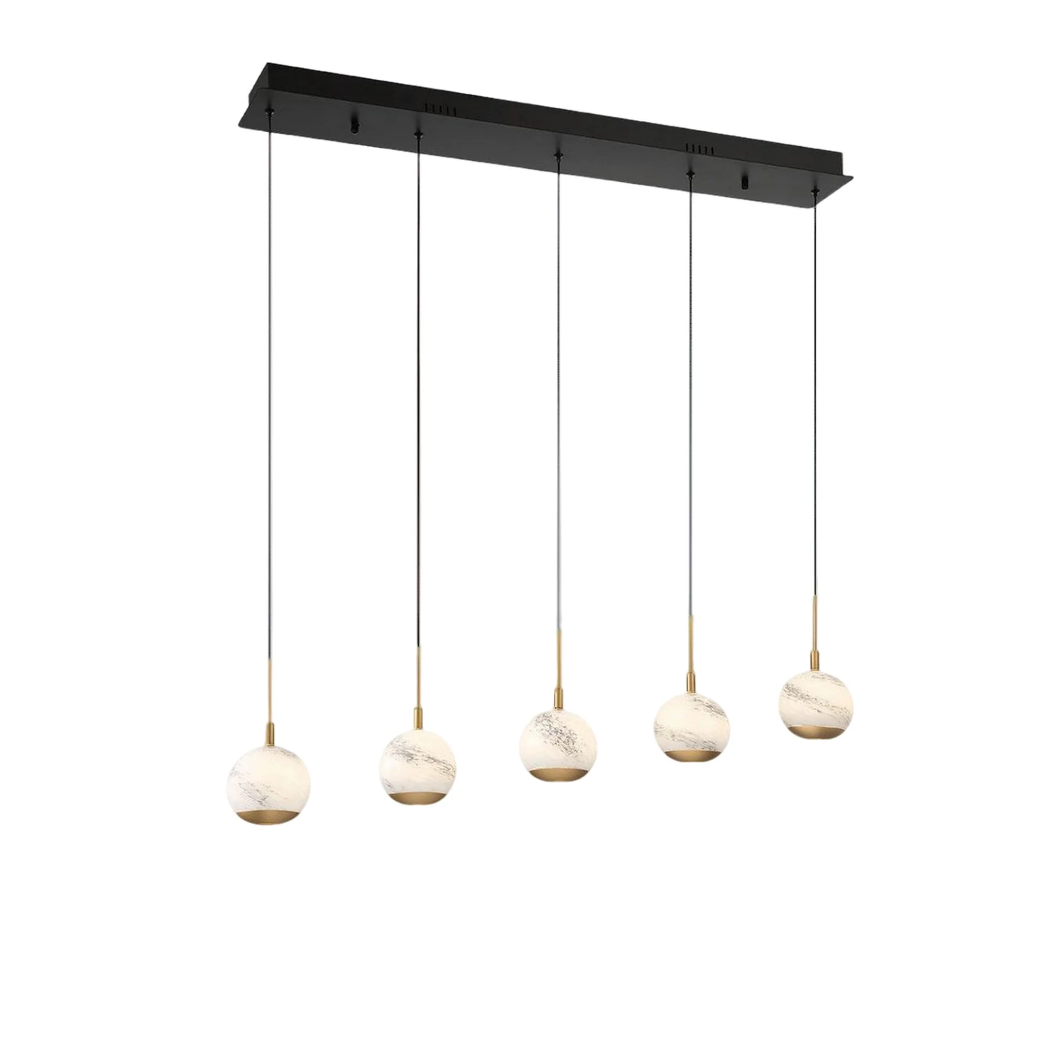 BAVENO RECTANGULAR LED CHANDELIER (MULTIPLE SIZES)
