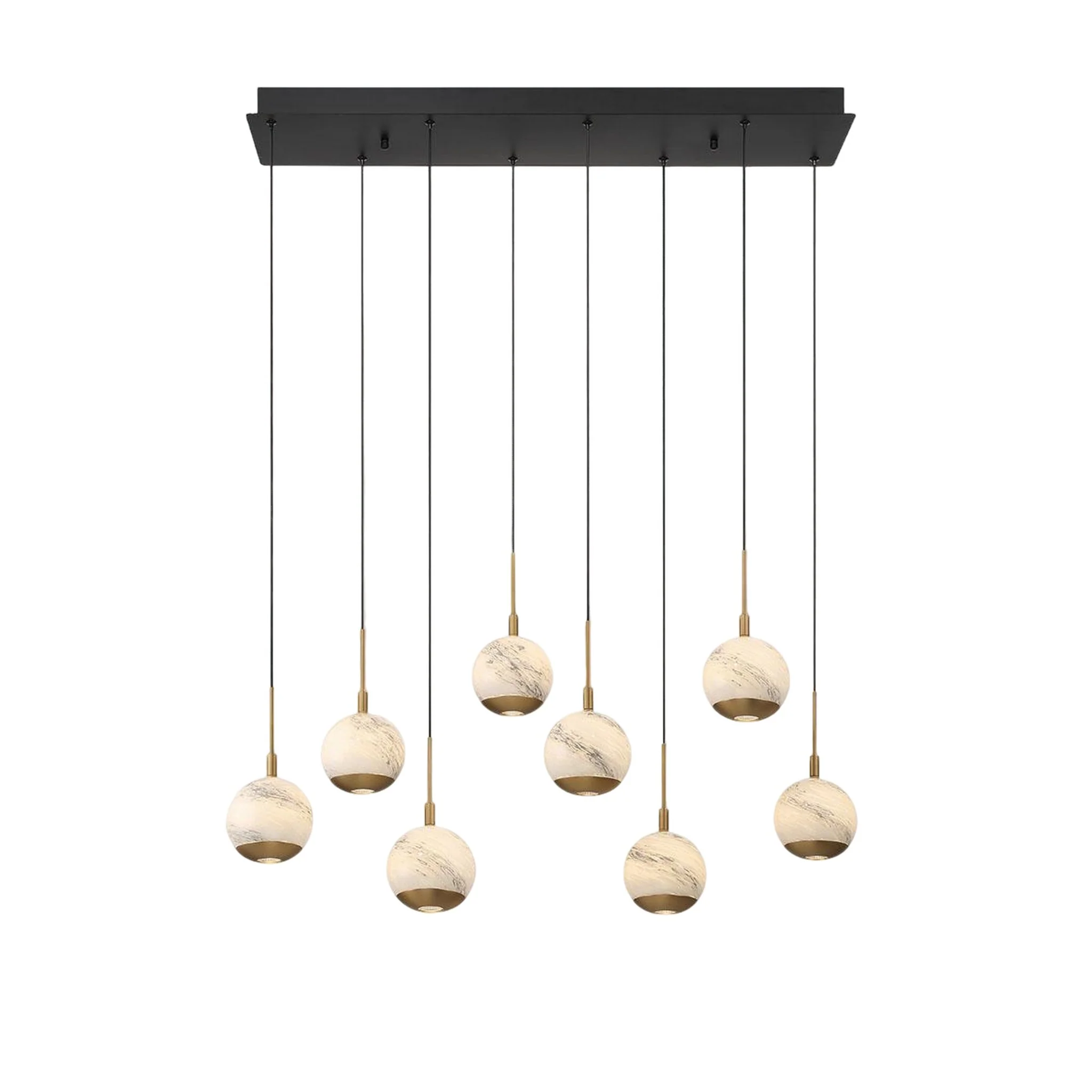 BAVENO RECTANGULAR LED CHANDELIER (MULTIPLE SIZES) - Image 12