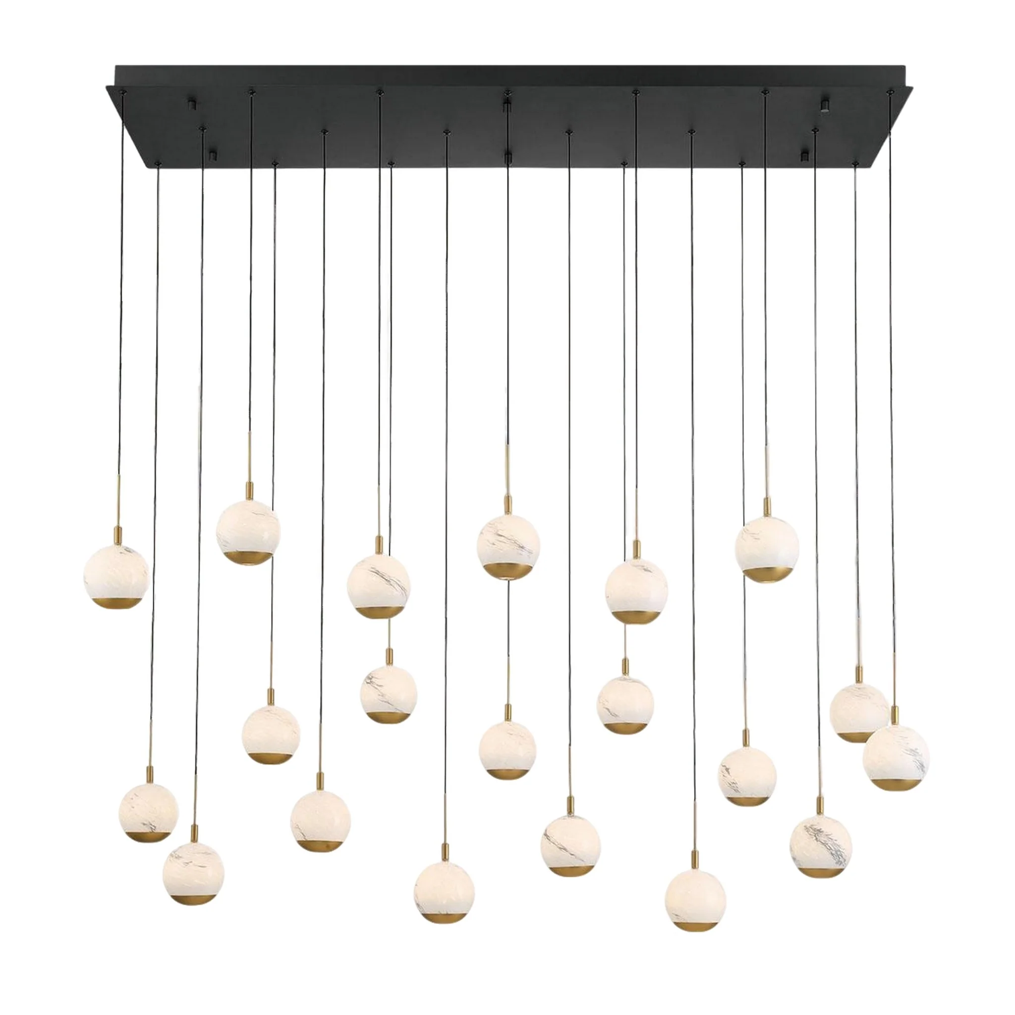BAVENO RECTANGULAR LED CHANDELIER (MULTIPLE SIZES) - Image 17