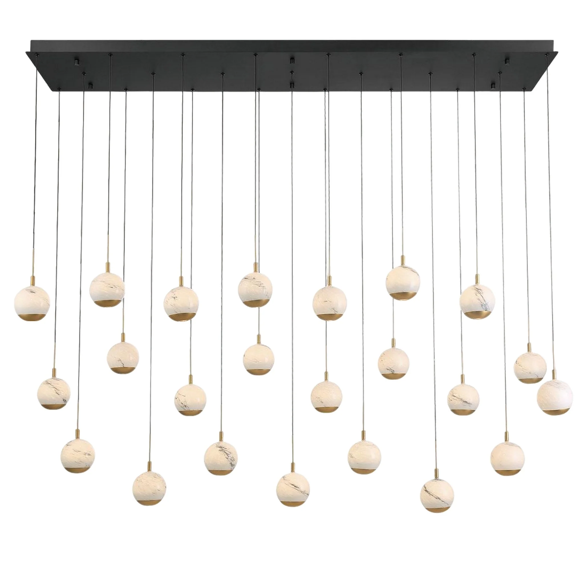 BAVENO RECTANGULAR LED CHANDELIER (MULTIPLE SIZES) - Image 19