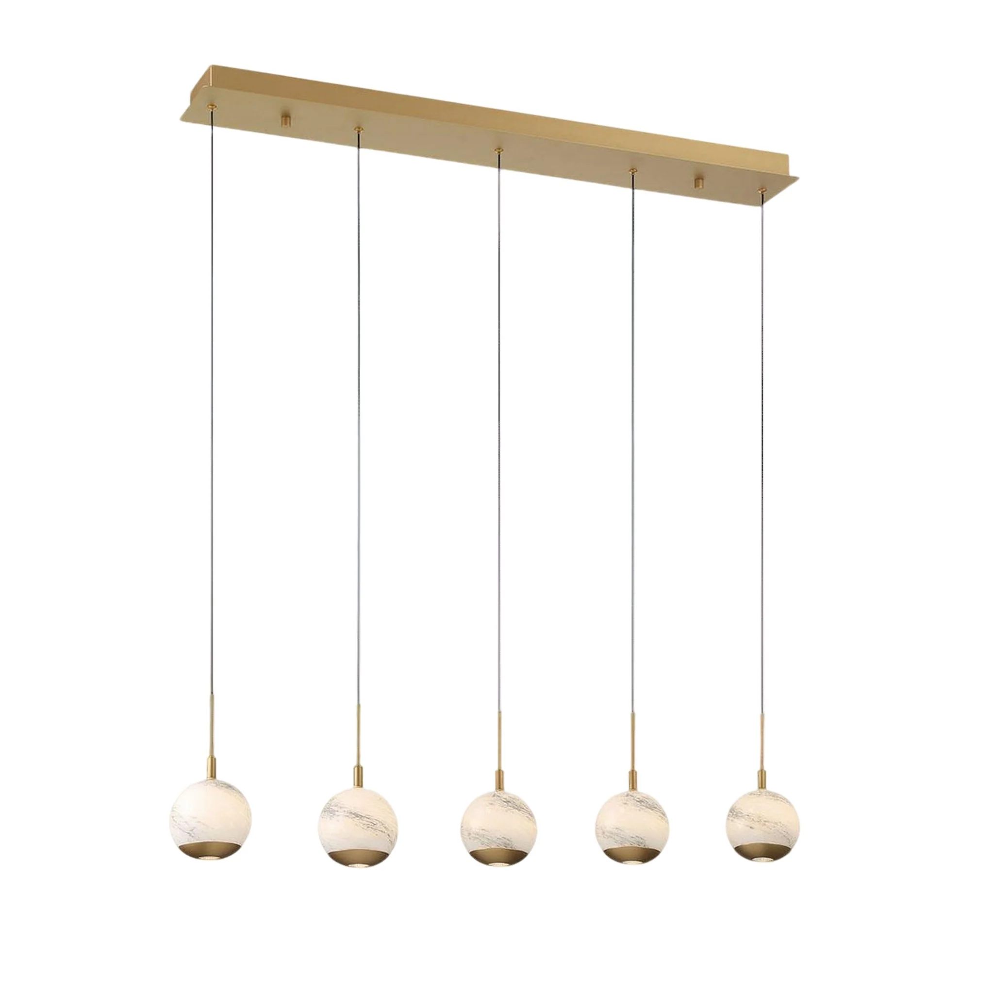 BAVENO RECTANGULAR LED CHANDELIER (MULTIPLE SIZES) - Image 2