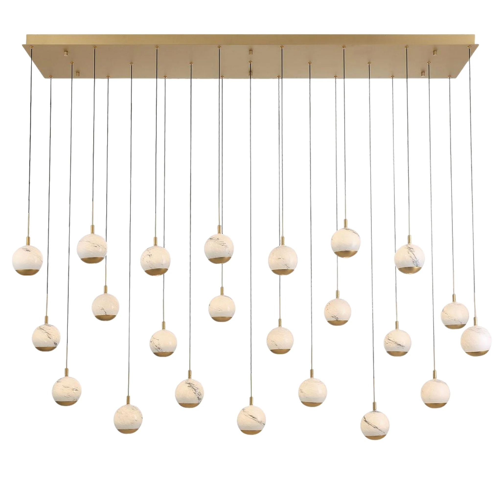 BAVENO RECTANGULAR LED CHANDELIER (MULTIPLE SIZES) - Image 20