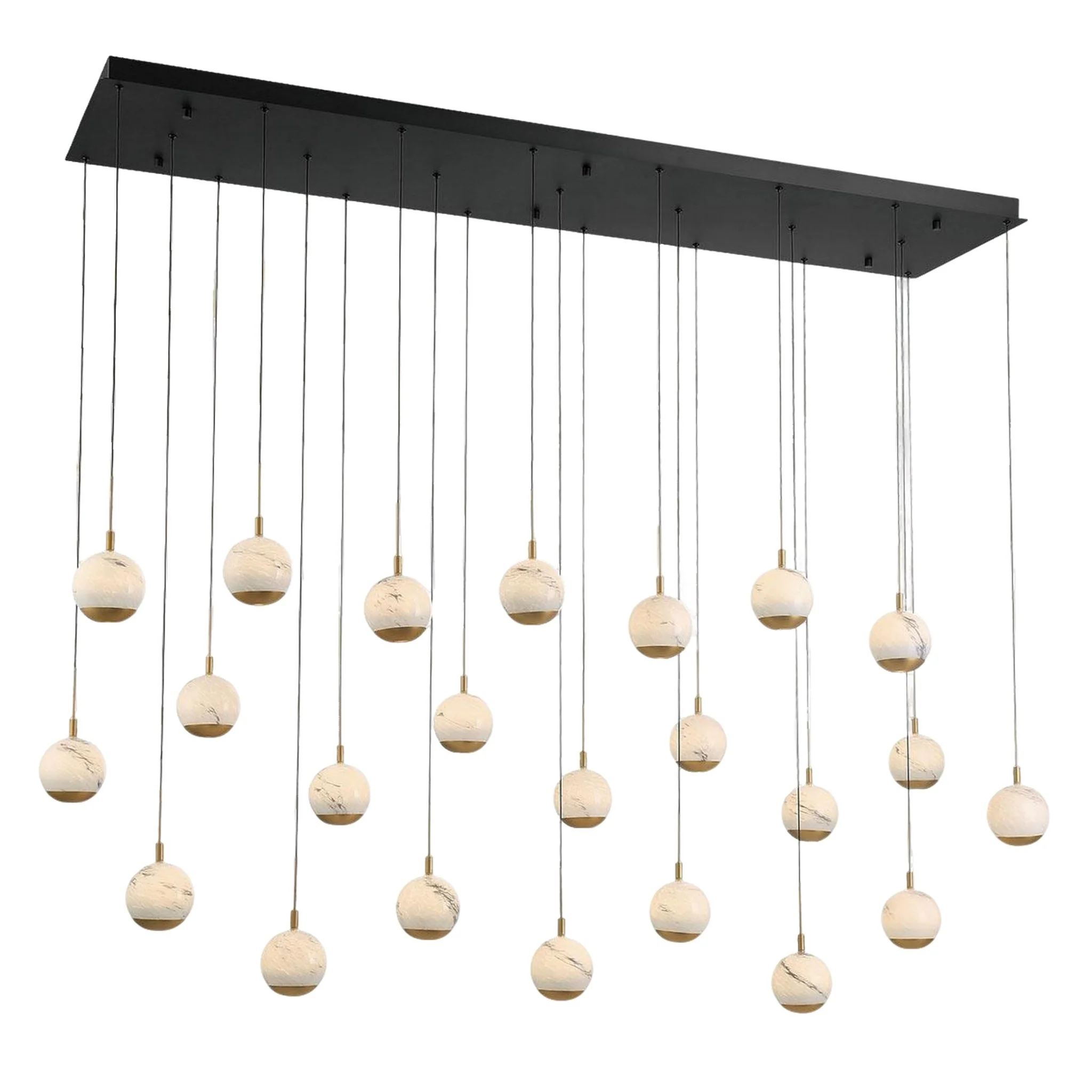 BAVENO RECTANGULAR LED CHANDELIER (MULTIPLE SIZES) - Image 9