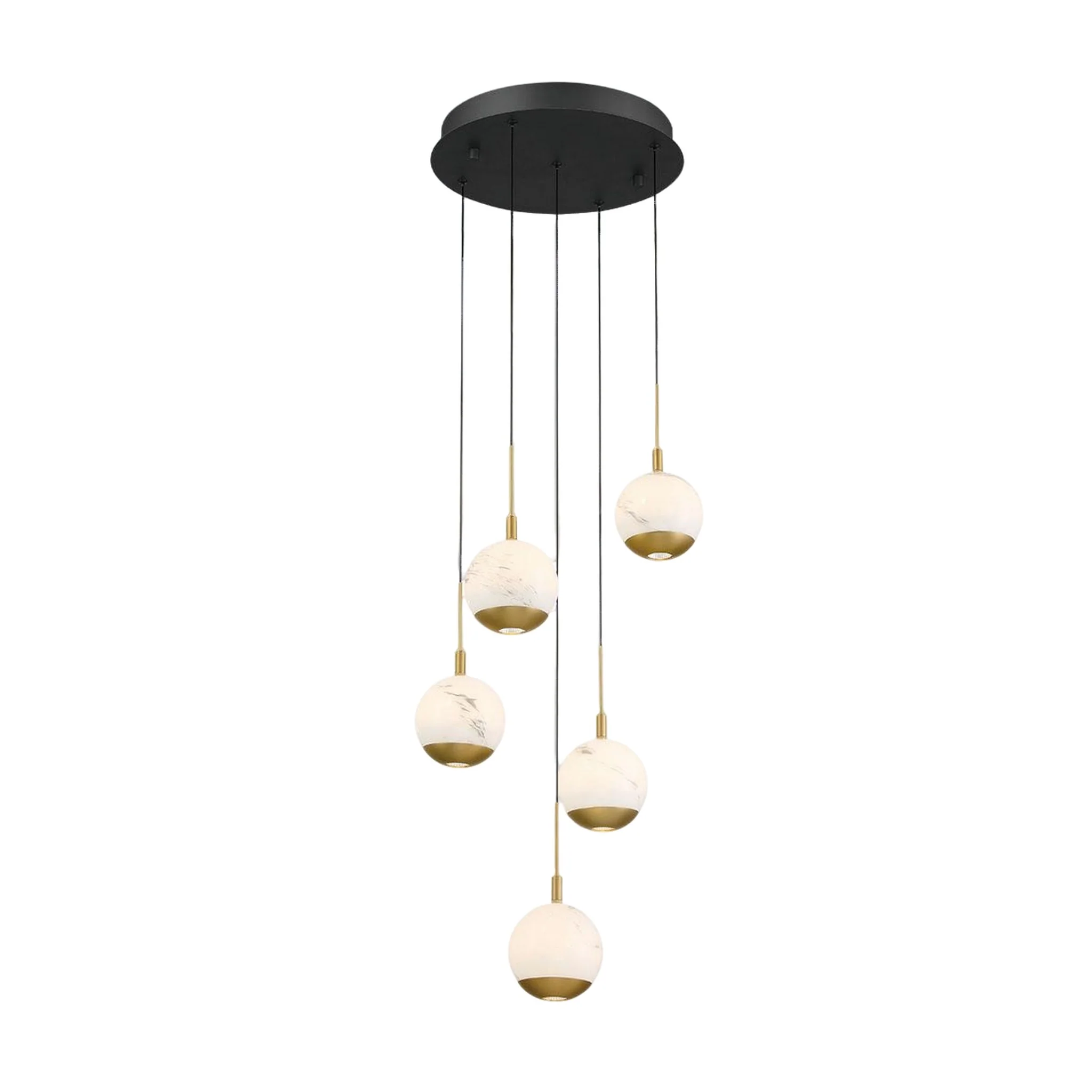 BAVENO ROUND LED CHANDELIER (MULTIPLE SIZES)