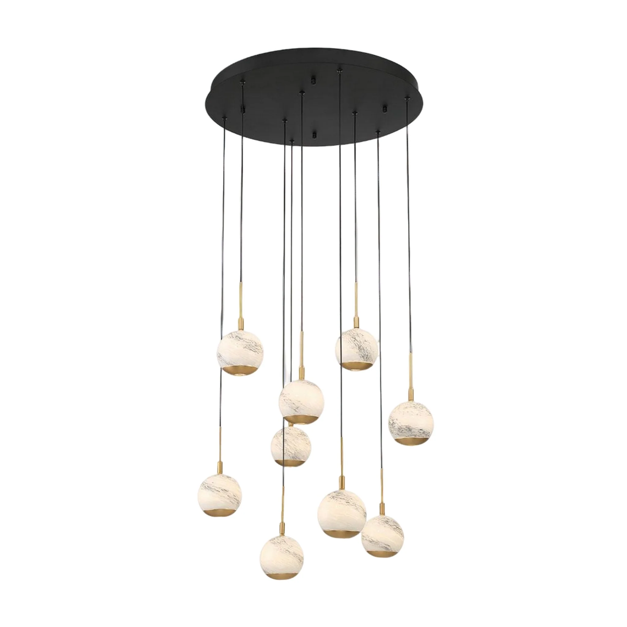 BAVENO ROUND LED CHANDELIER (MULTIPLE SIZES) - Image 3