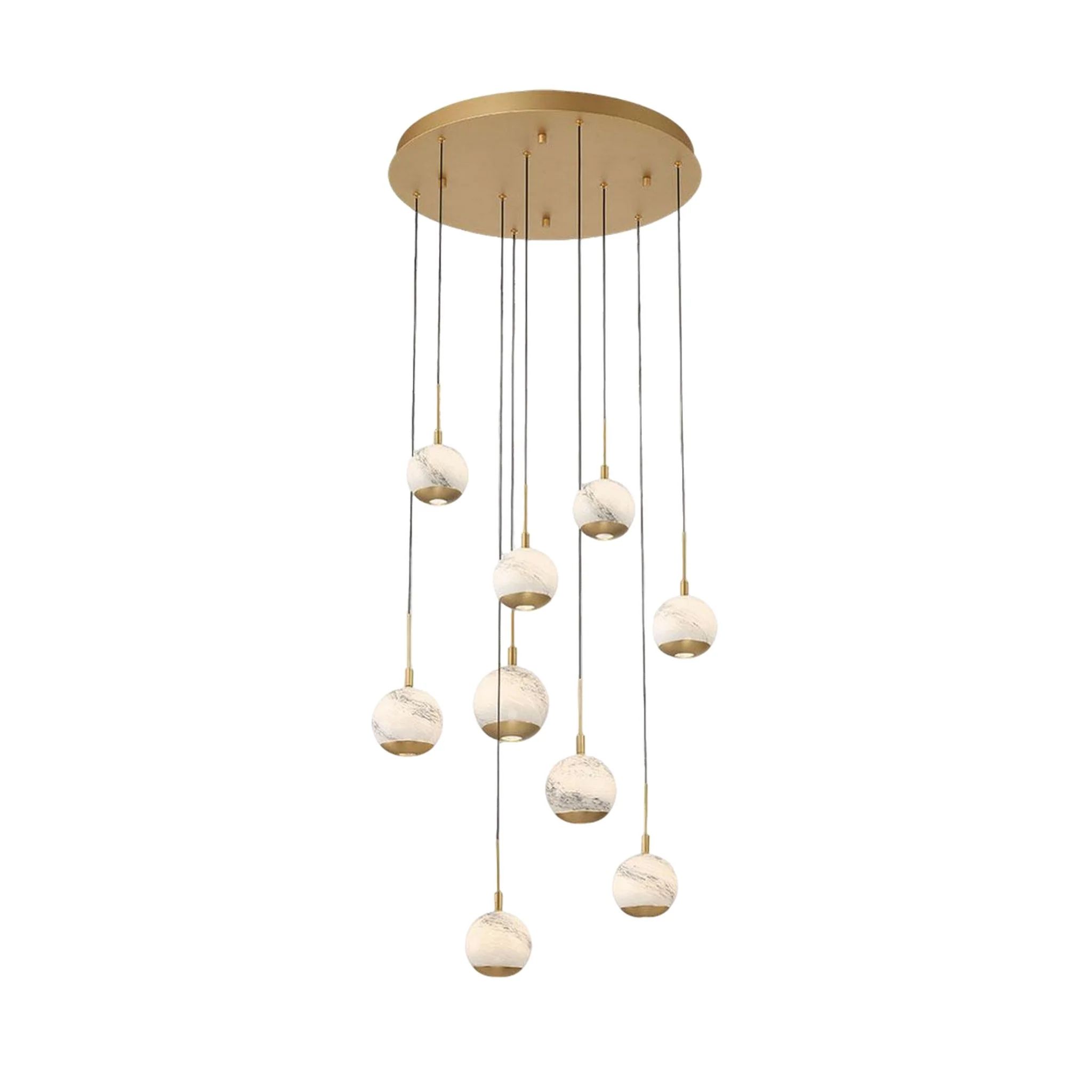 BAVENO ROUND LED CHANDELIER (MULTIPLE SIZES) - Image 4