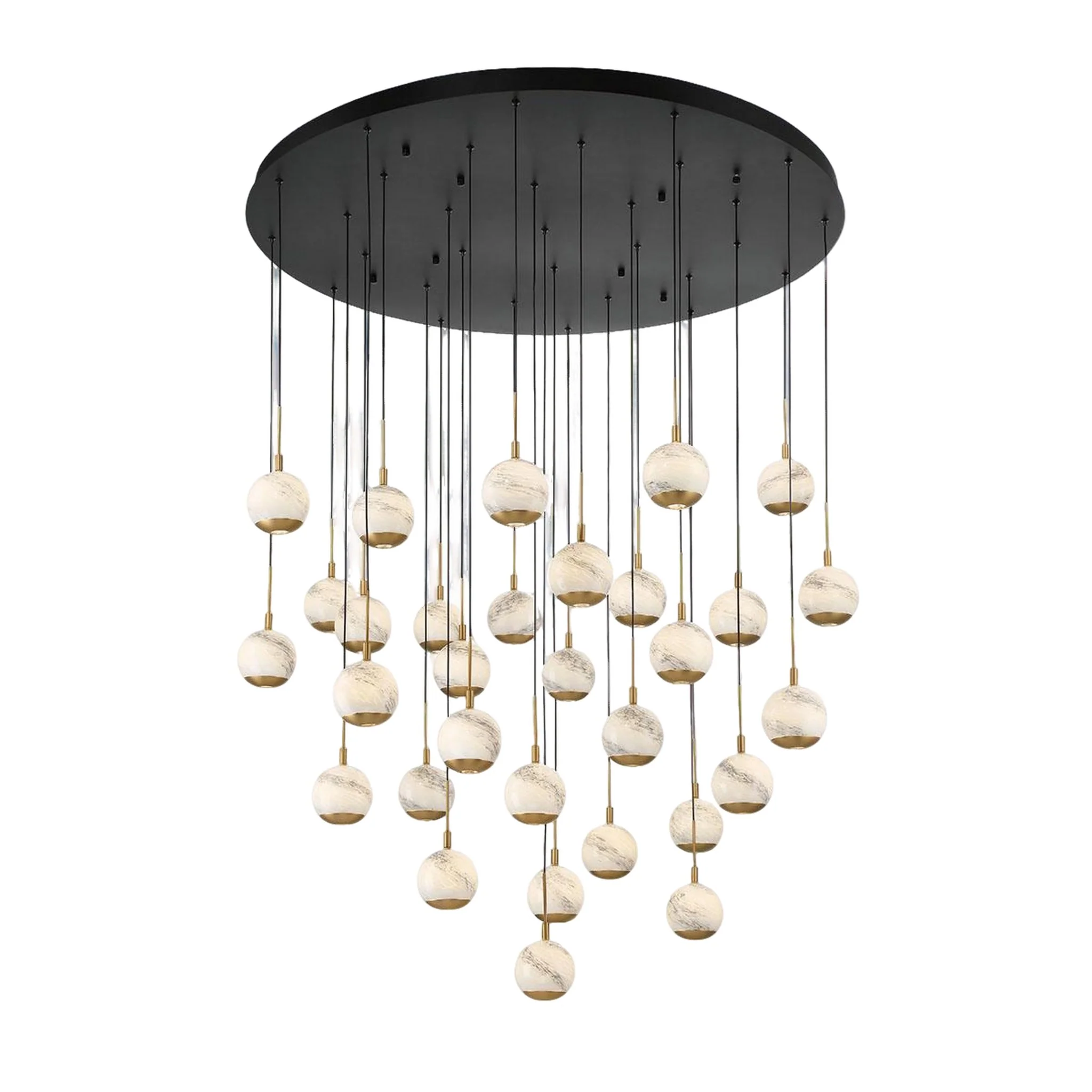 BAVENO ROUND LED CHANDELIER (MULTIPLE SIZES) - Image 7