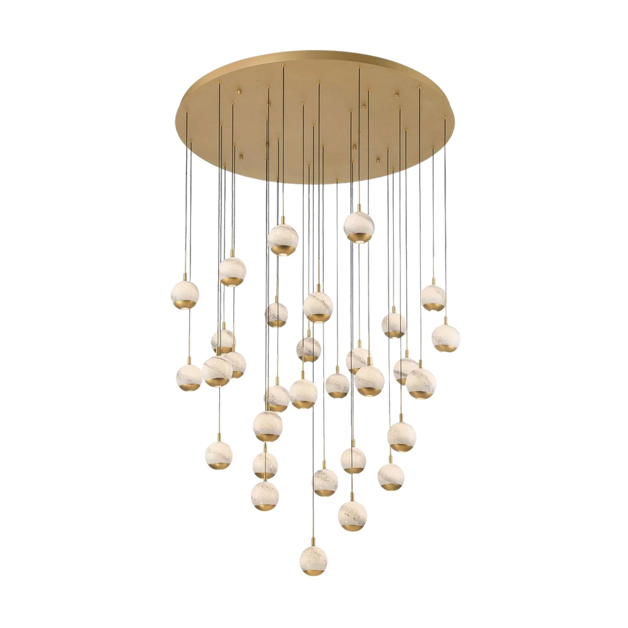 BAVENO ROUND LED CHANDELIER (MULTIPLE SIZES) - Image 8