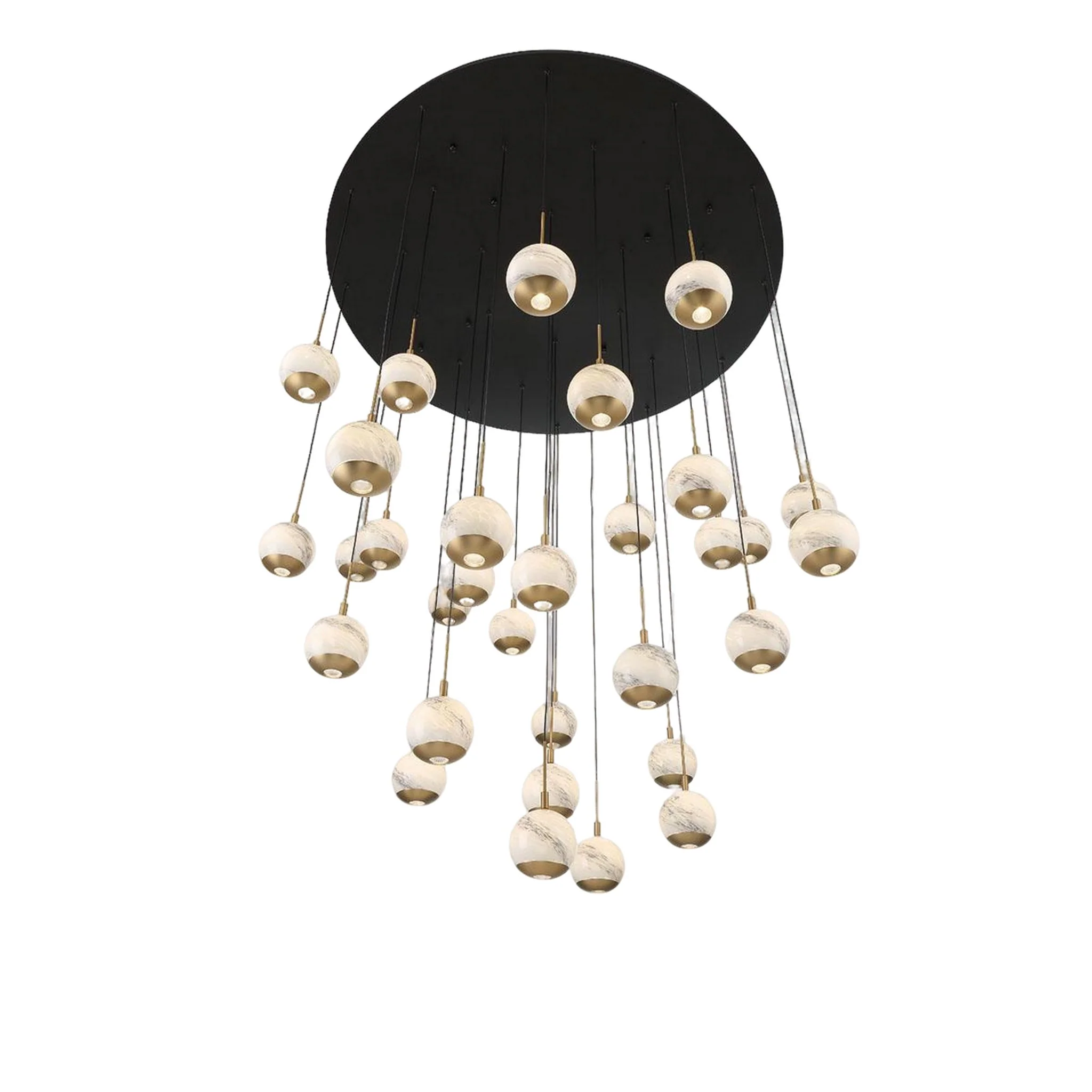 BAVENO ROUND LED CHANDELIER (MULTIPLE SIZES) - Image 9