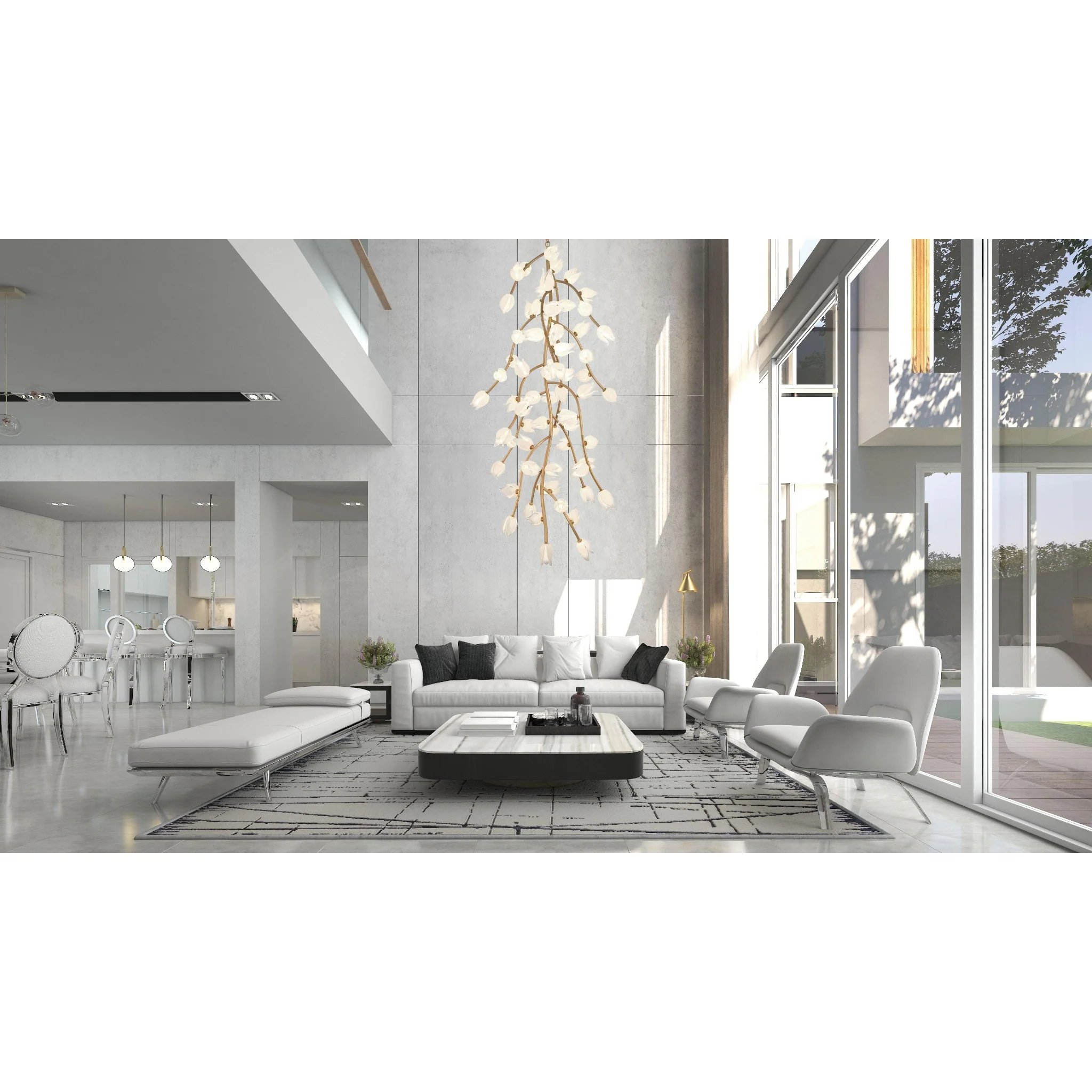 BELLUNO LED GRAND CHANDELIER (MULTIPLE SIZES) - Image 11