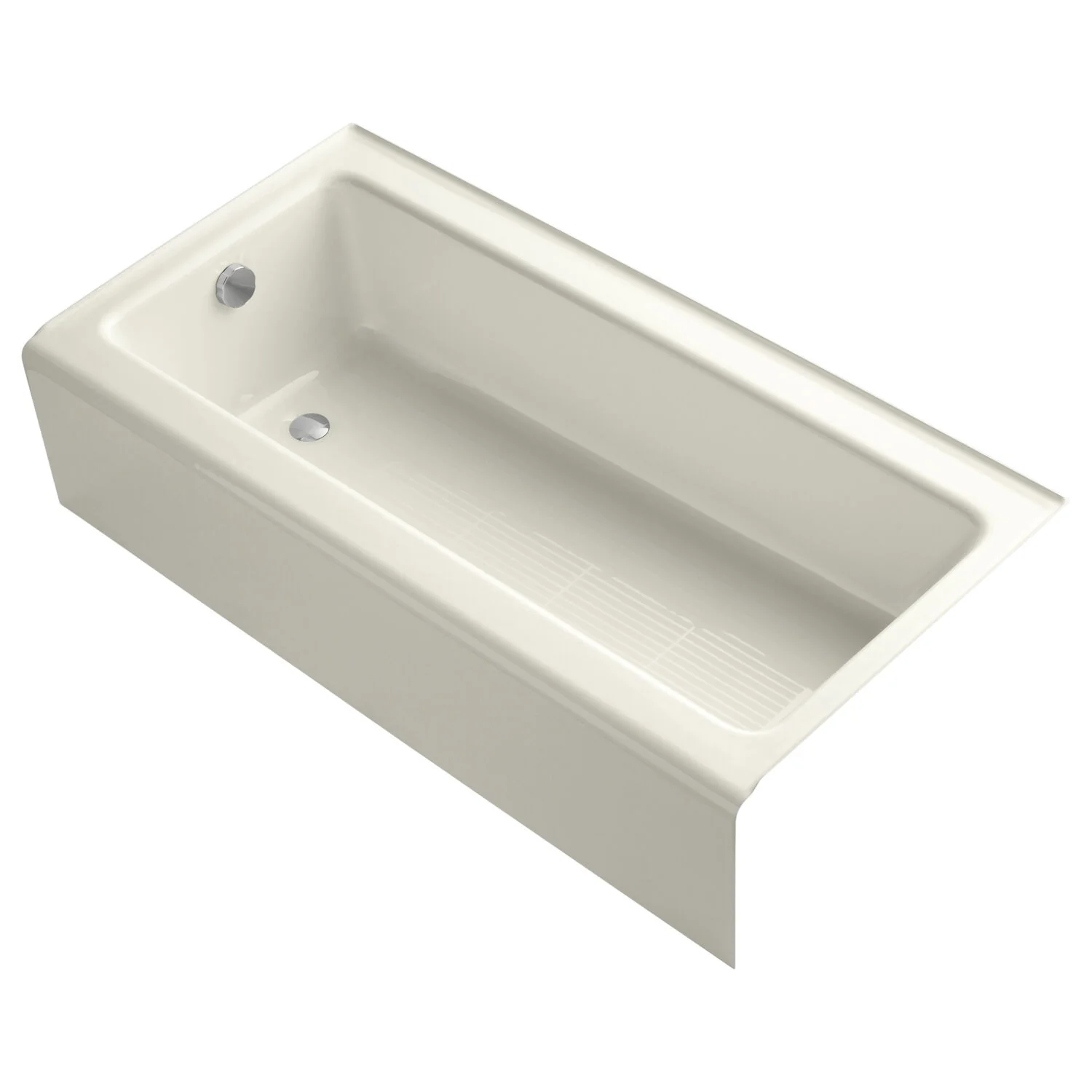 BELLWETHER® 60 X 30 INCHES ALCOVE BATHTUB WITH INTEGRAL APRON, LEFT-HAND DRAIN - Image 2