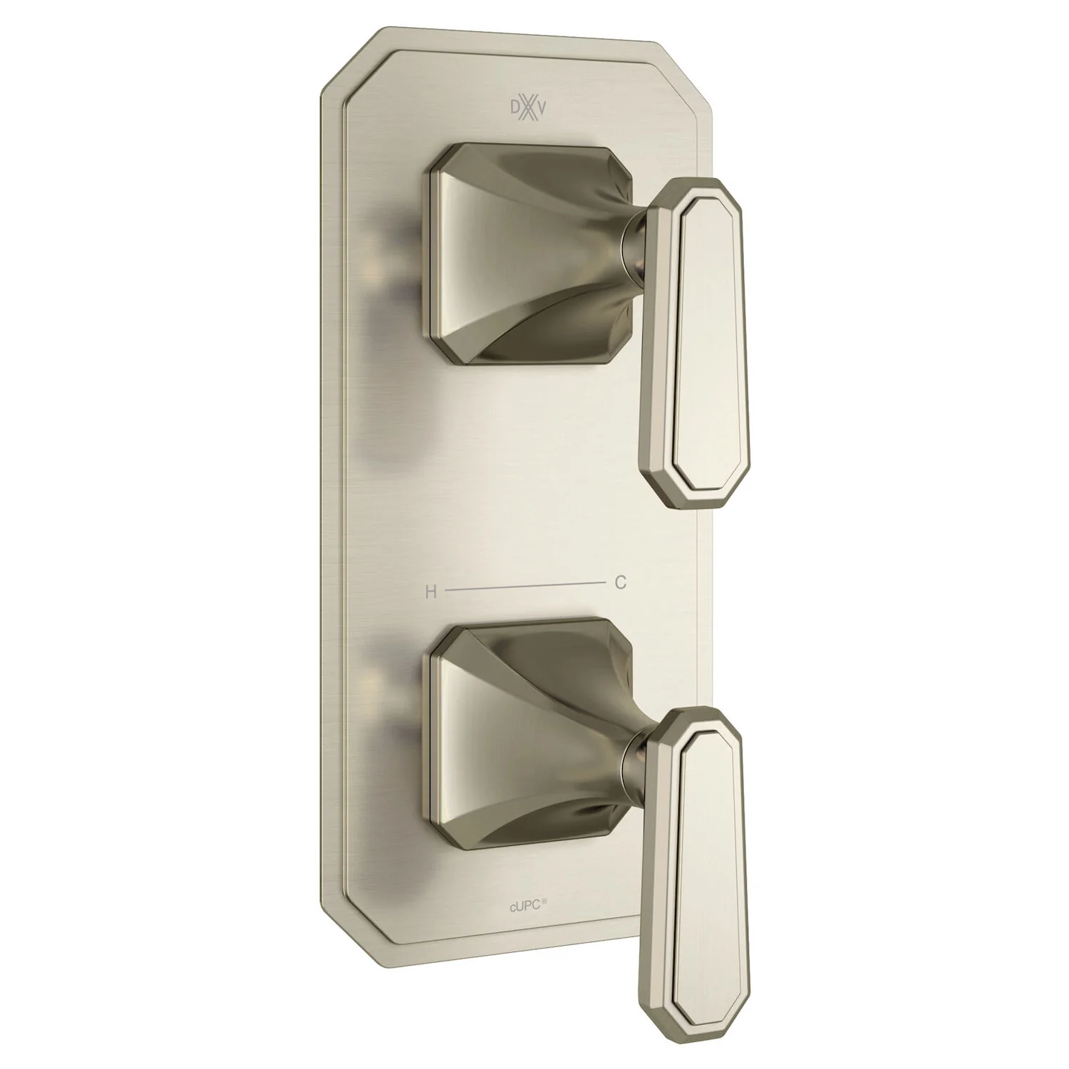 BELSHIRE TWO-HANDLE THERMOSTATIC VALVE TRIM WITH LEVER HANDLES - Image 3
