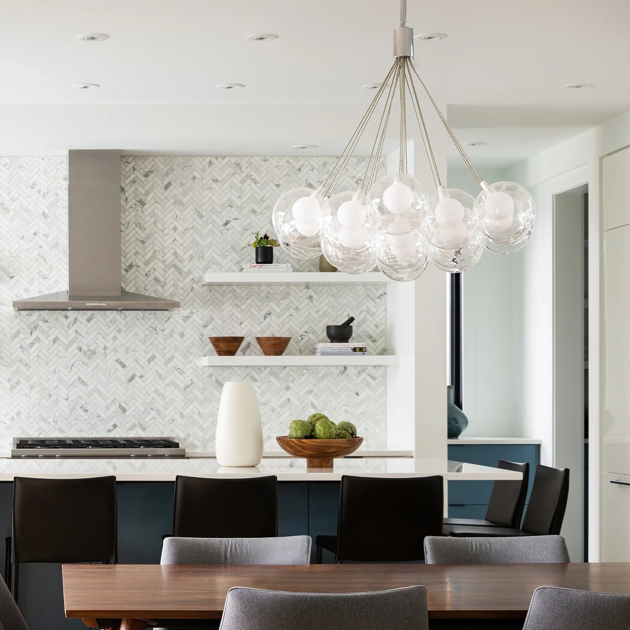 BOLLA 28-in CHANDELIER - Image 2