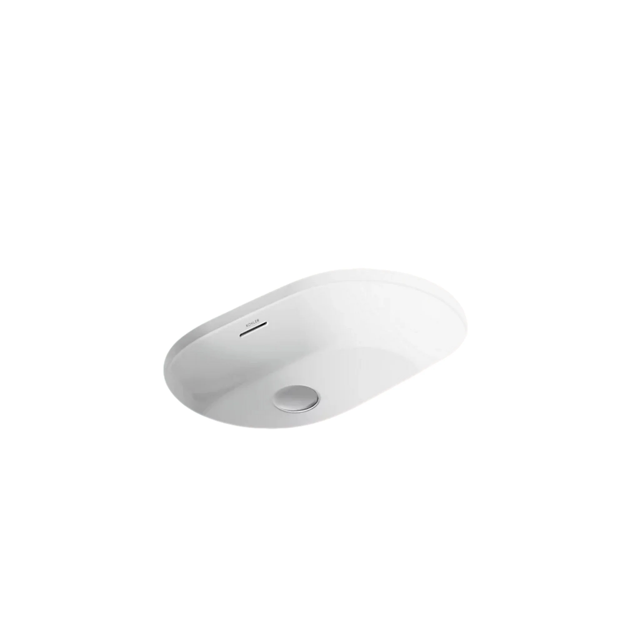 BRAZN 24-INCH OVAL UNDERMOUNT BATHROOM SINK