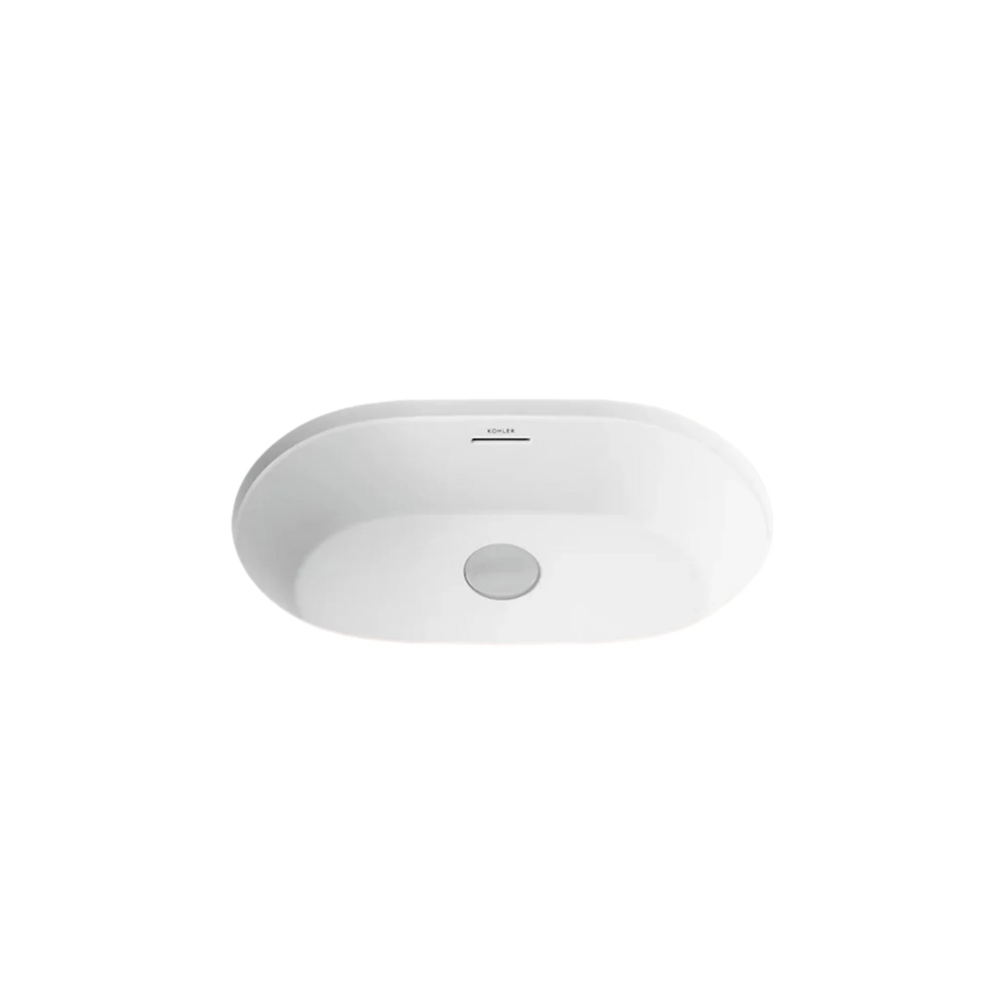 BRAZN 24-INCH OVAL UNDERMOUNT BATHROOM SINK - Image 4
