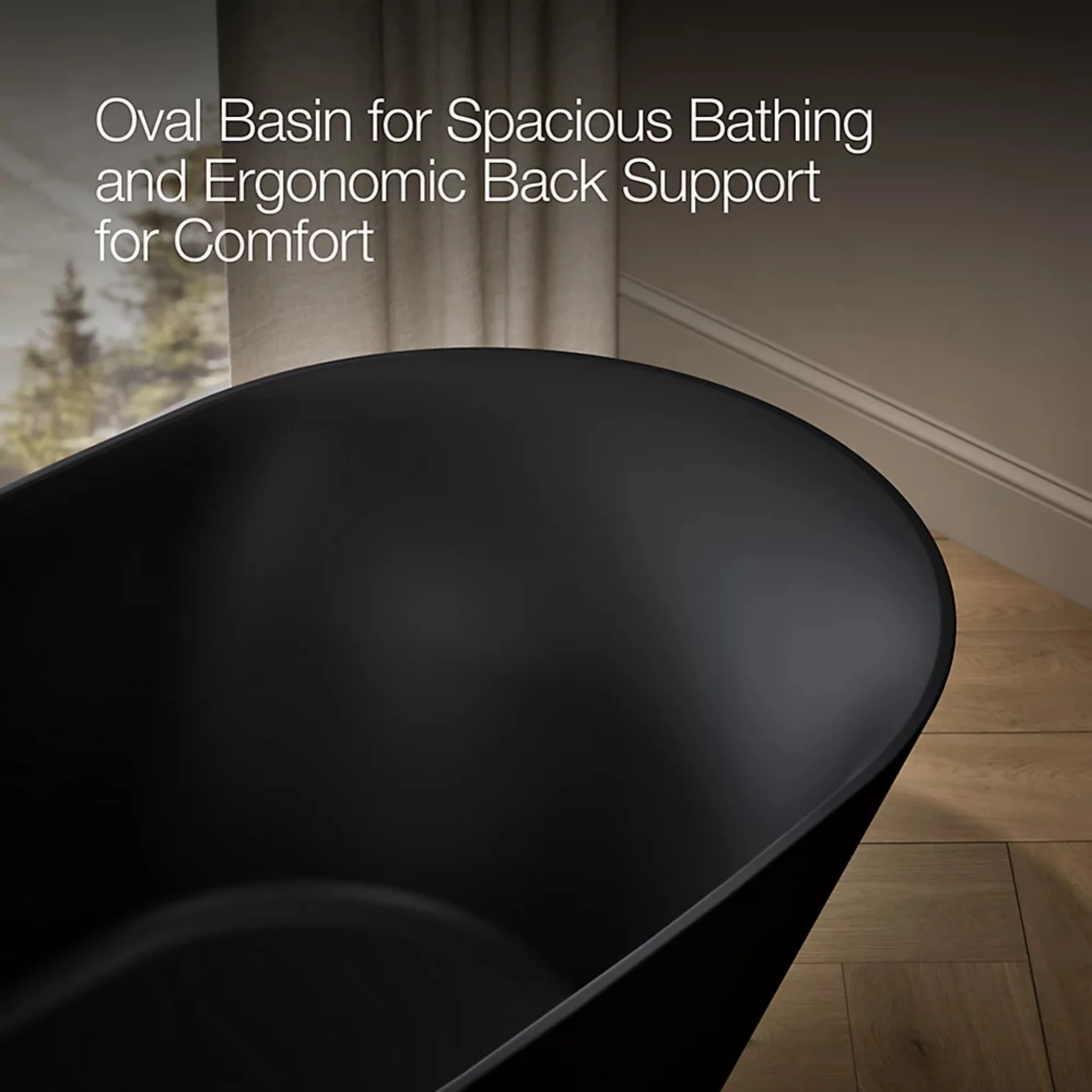 BRAZN 66 X 35 INCHES FREESTANDING BATHTUB - Image 18