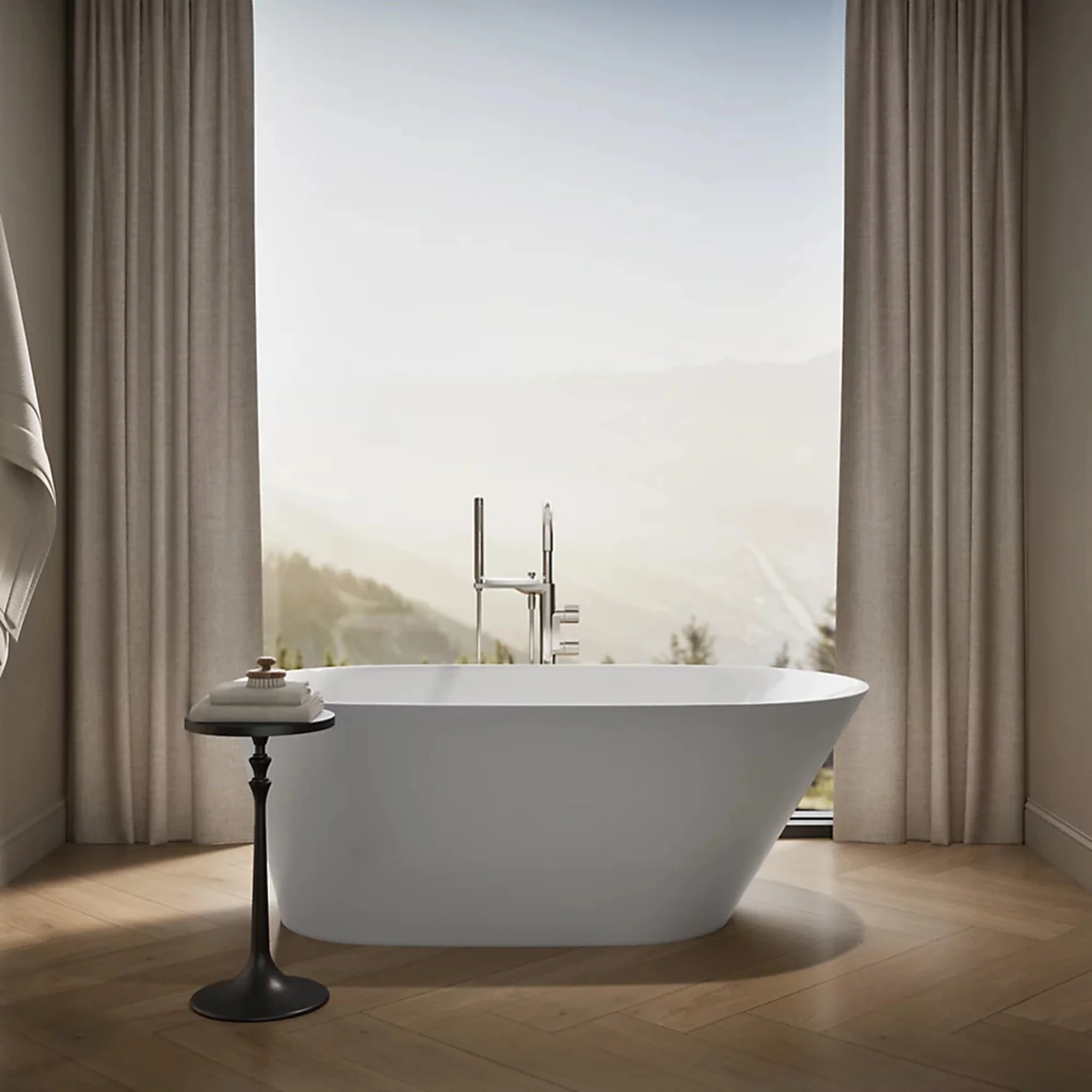 BRAZN 66 X 35 INCHES FREESTANDING BATHTUB - Image 2