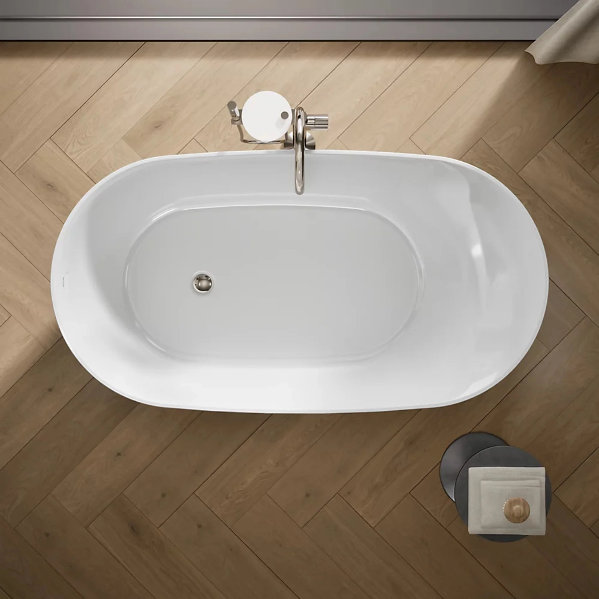 BRAZN 66 X 35 INCHES FREESTANDING BATHTUB - Image 8