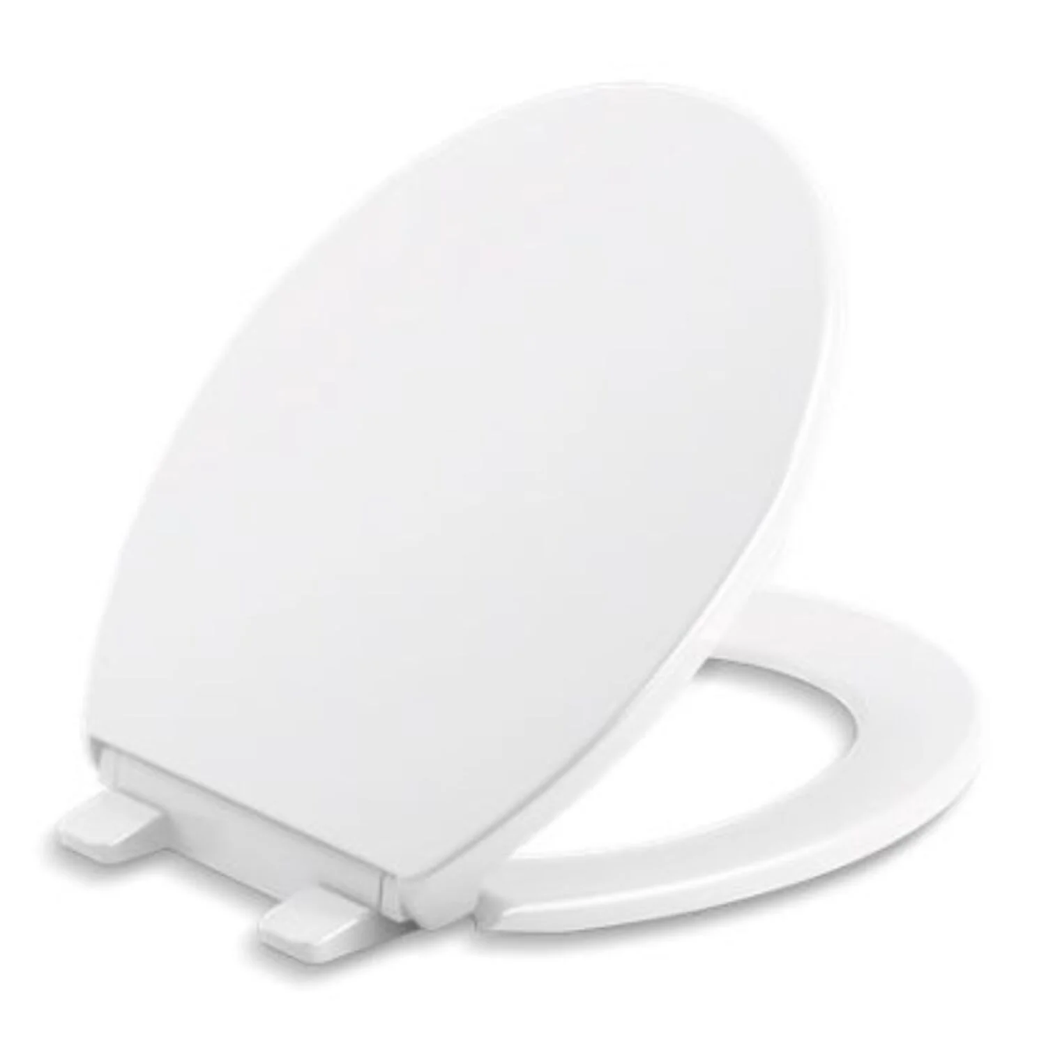 BREVIA QUICK-RELEASE ROUND-FRONT TOILET SEAT
