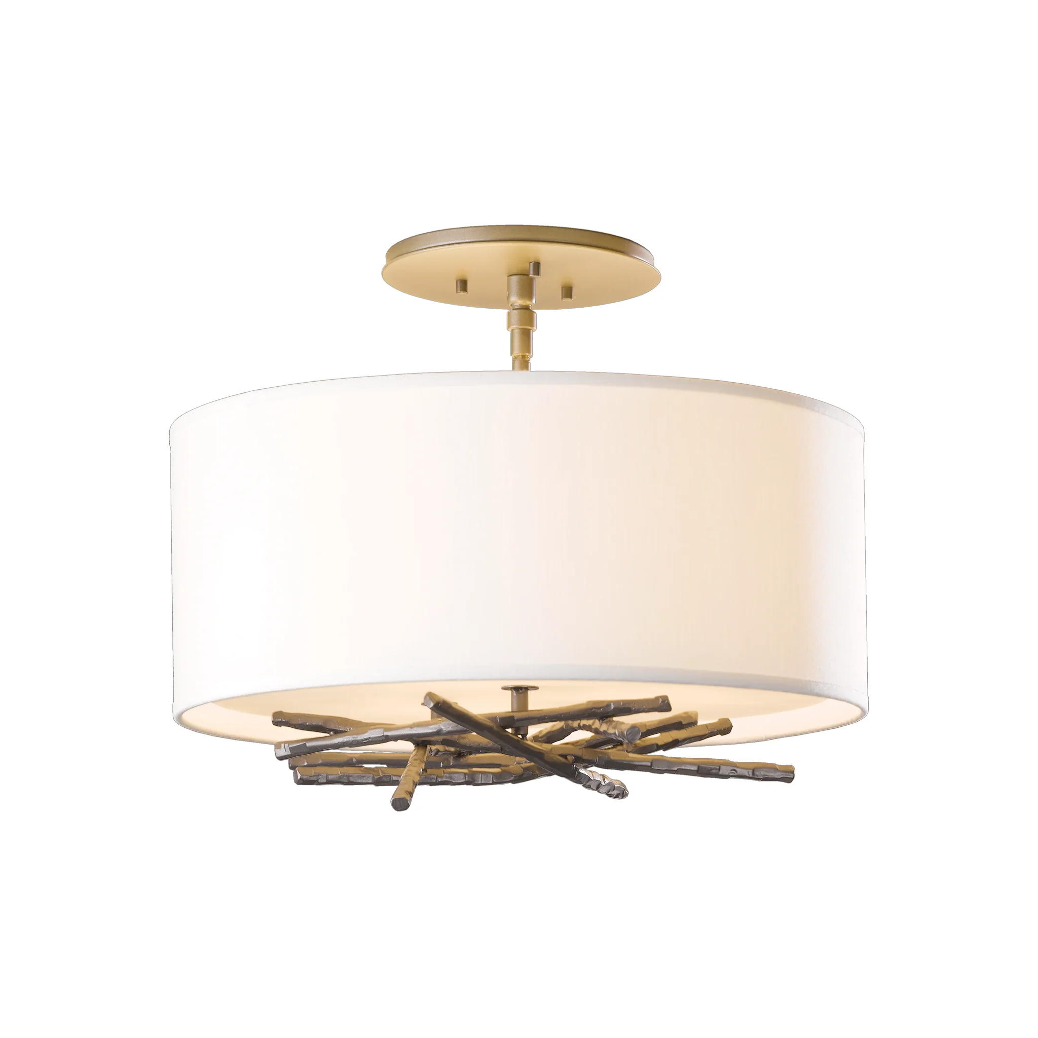 BRINDILLE SEMI-FLUSH LIGHT