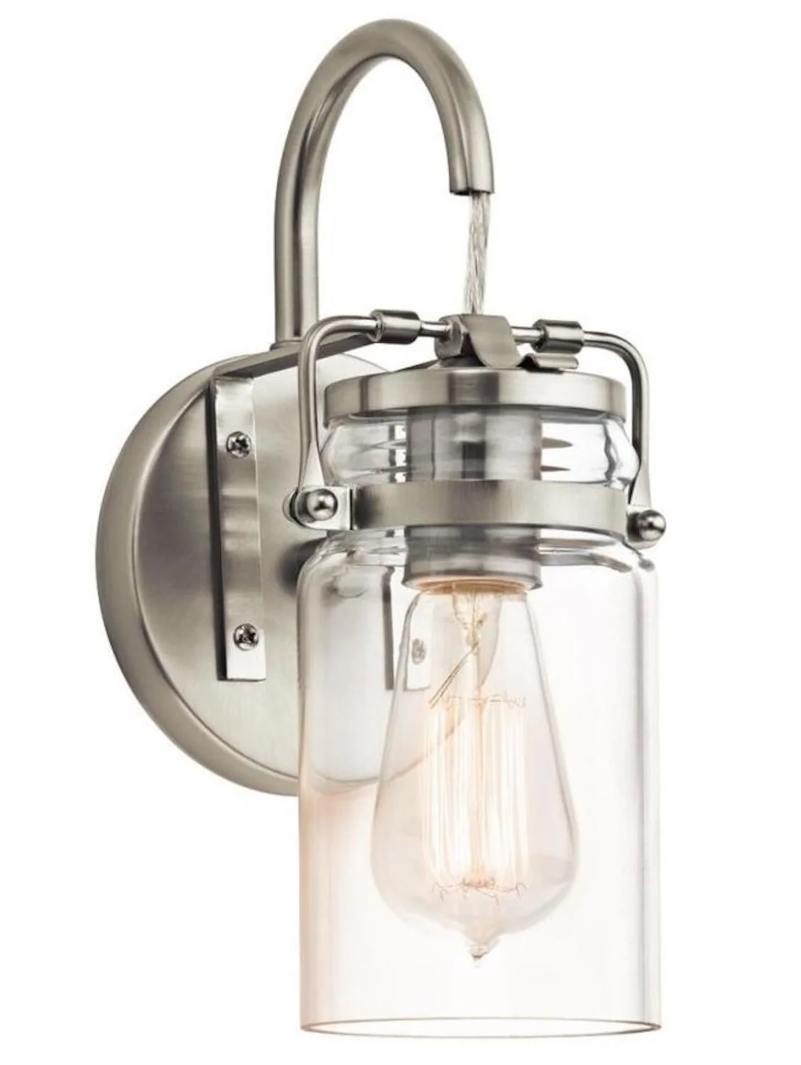 BRINLEY 1-LIGHT WALL SCONCE - Image 2