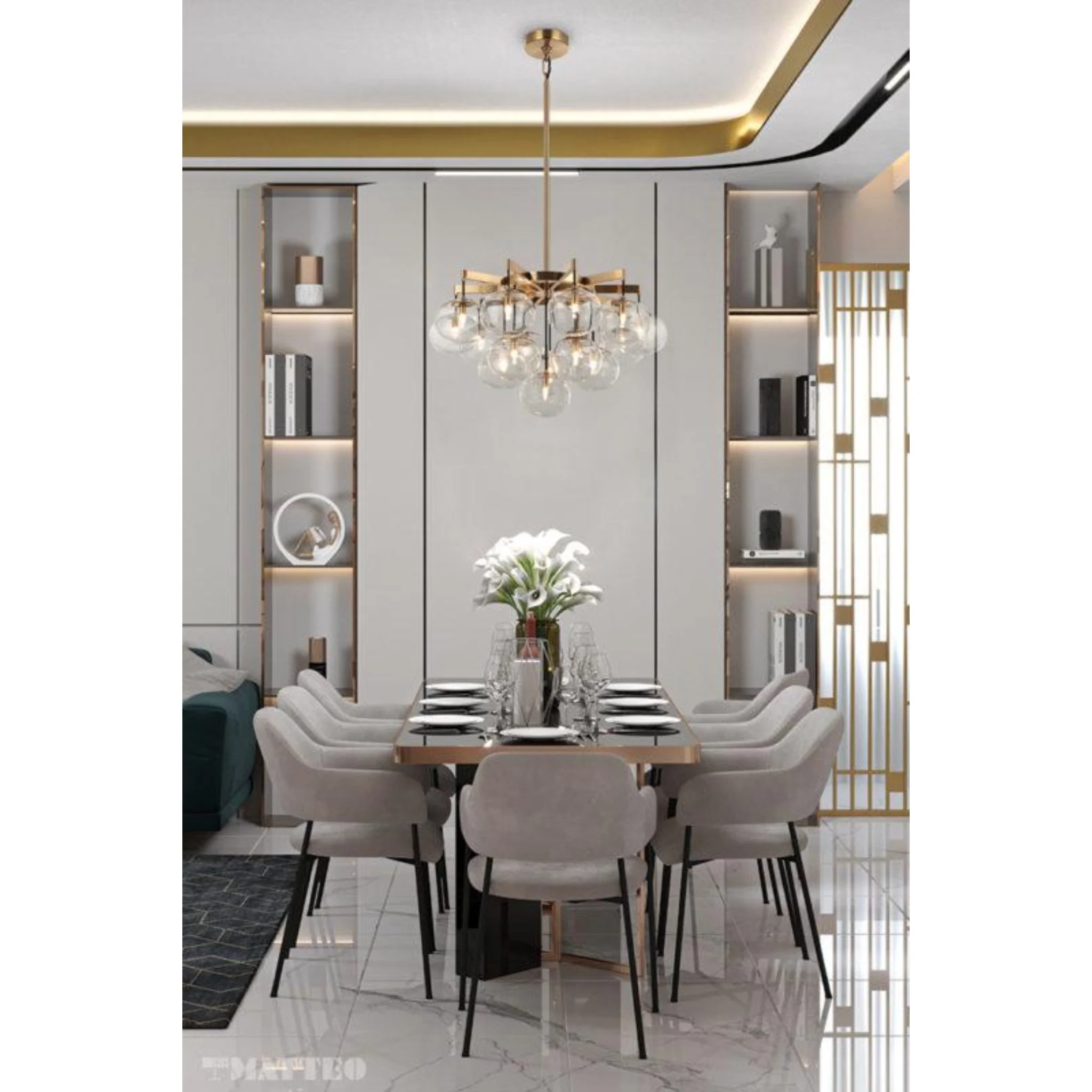 BULBUS CHANDELIER (MULTIPLE SIZES) - Image 13