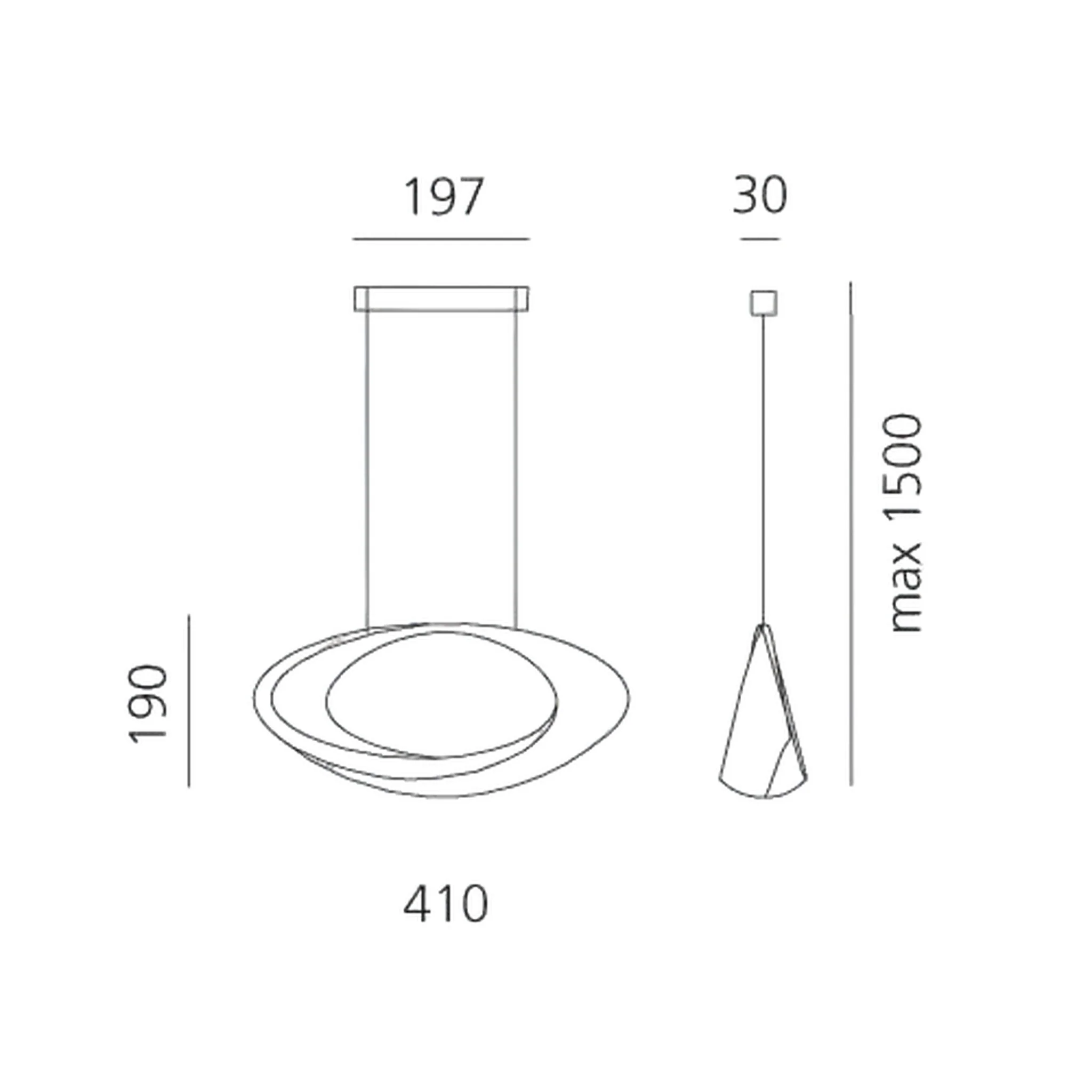CABILDO 3000K LED PENDANT LIGHT, 11820 - Image 3