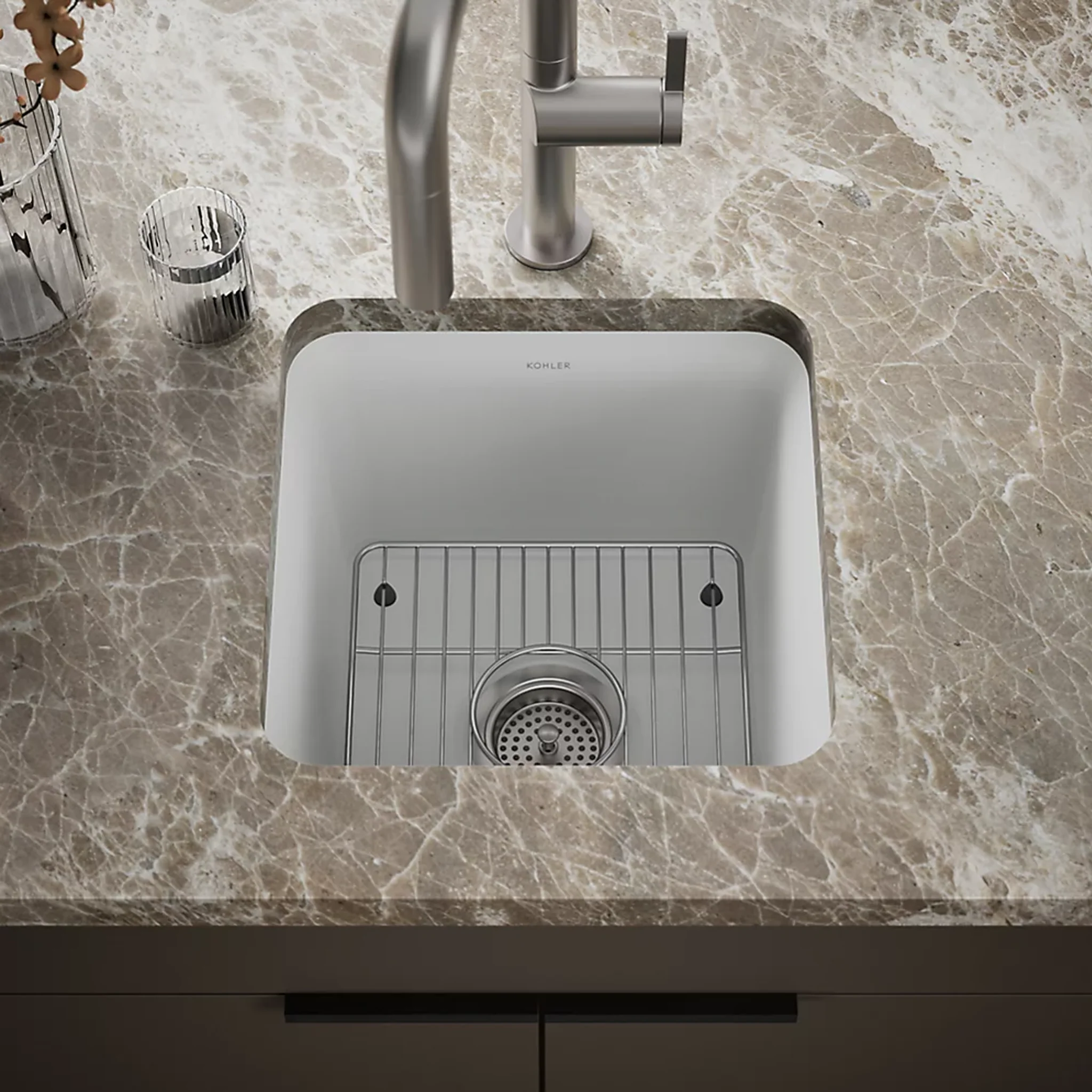 CAIRN® 15.5-INCH UNDERMOUNT BAR SINK - Image 2
