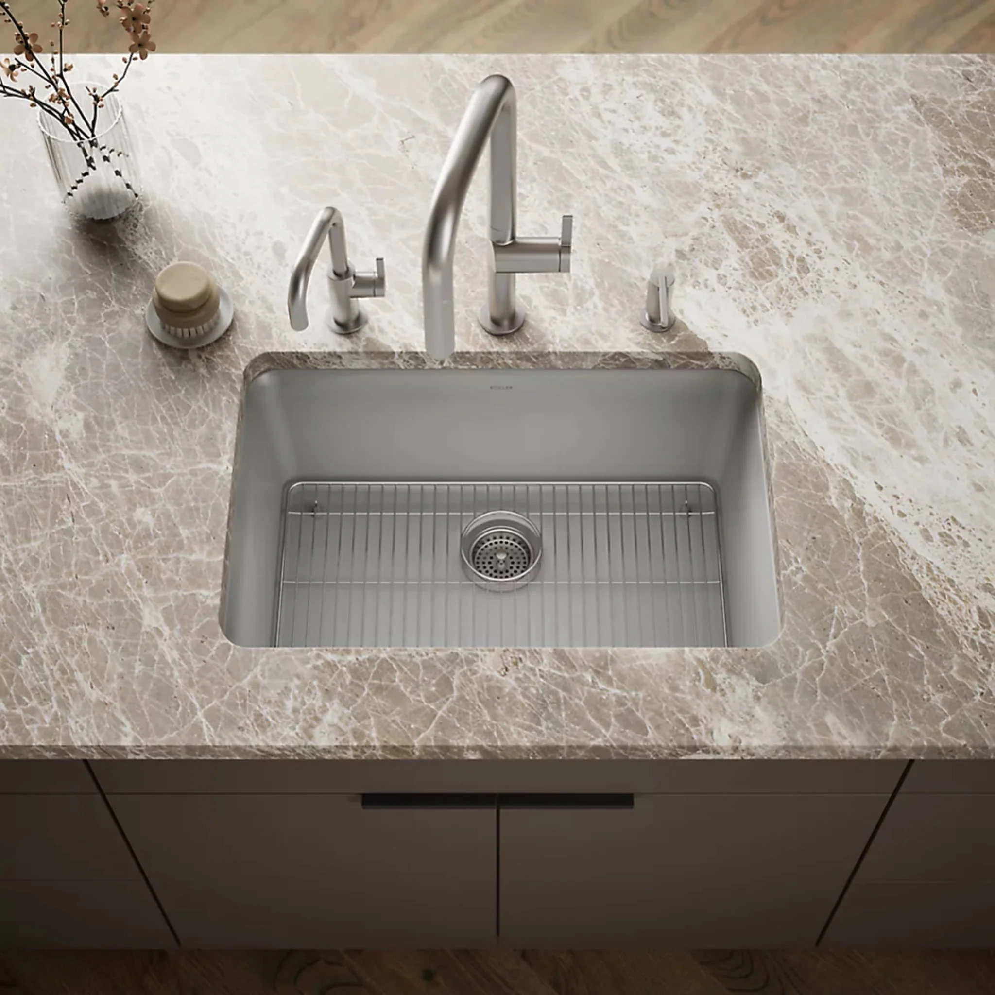 CAIRN® 27-INCH UNDERMOUNT SINGLE-BOWL KITCHEN SINK - Image 11